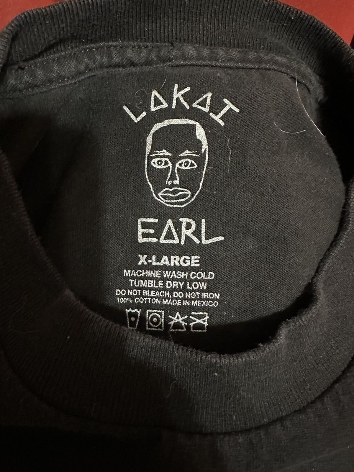 Earl Sweatshirt × Lakai × Rap Tees Earl Sweatshirt x Lakai Tshirt Y2K Pocket Rap Tee Big Face Size US XL / EU 56 / 4 - 6 Thumbnail