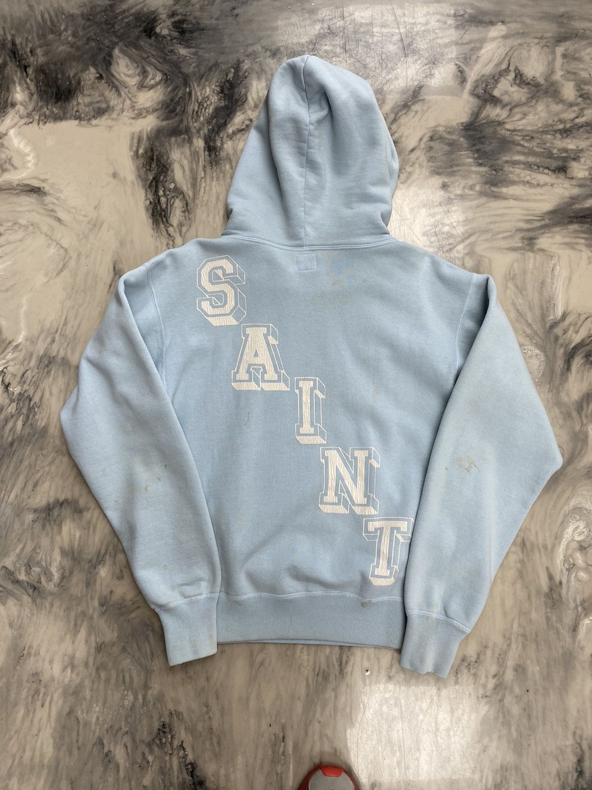 Saint Michael Saint Michael angel of death hoodie light blue small Size US S / EU 44-46 / 1 - 3 Thumbnail