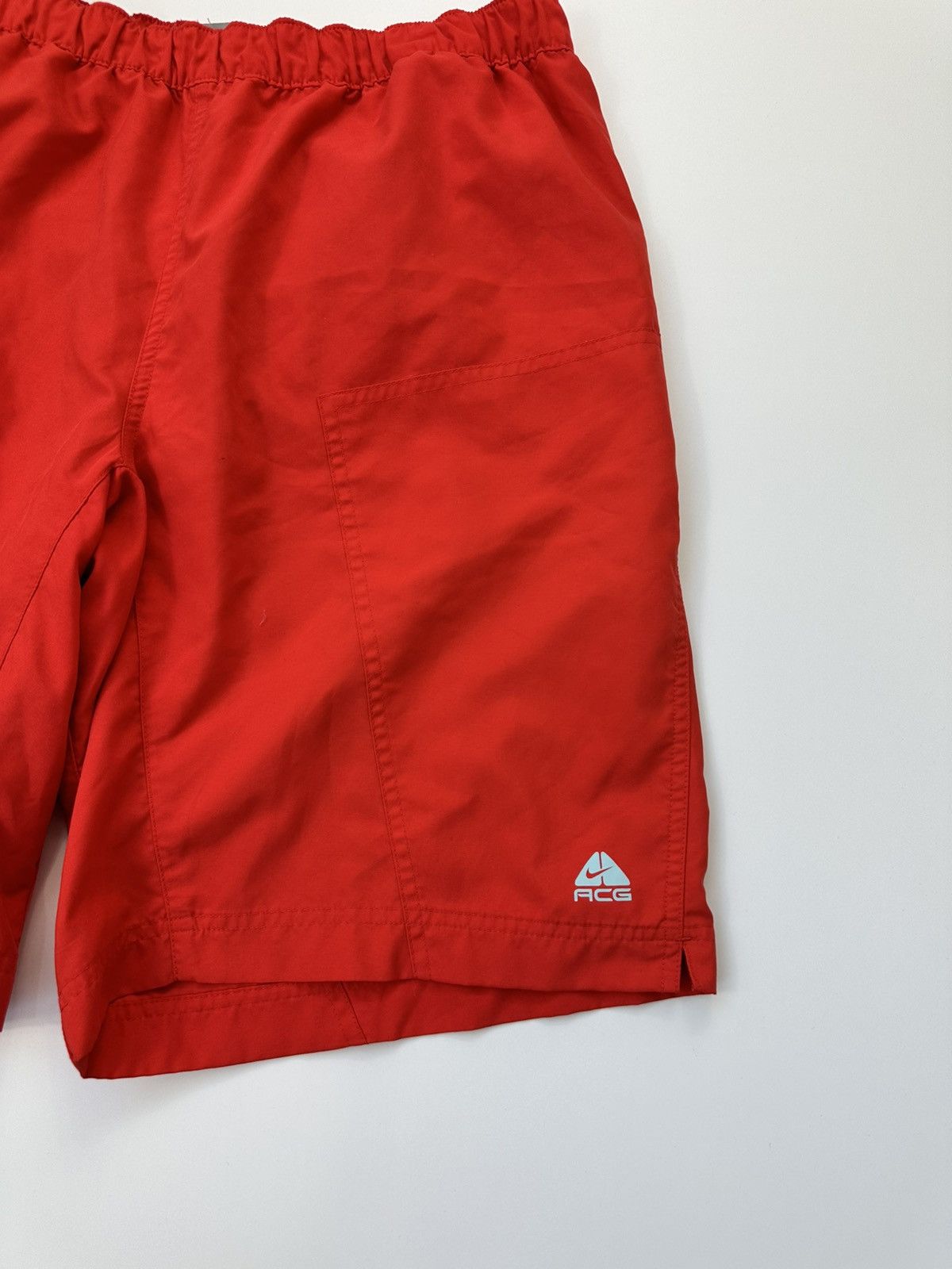 Nike ACG Nike ACG Shorts Logo Men's Red Size US 33 - 5 Thumbnail