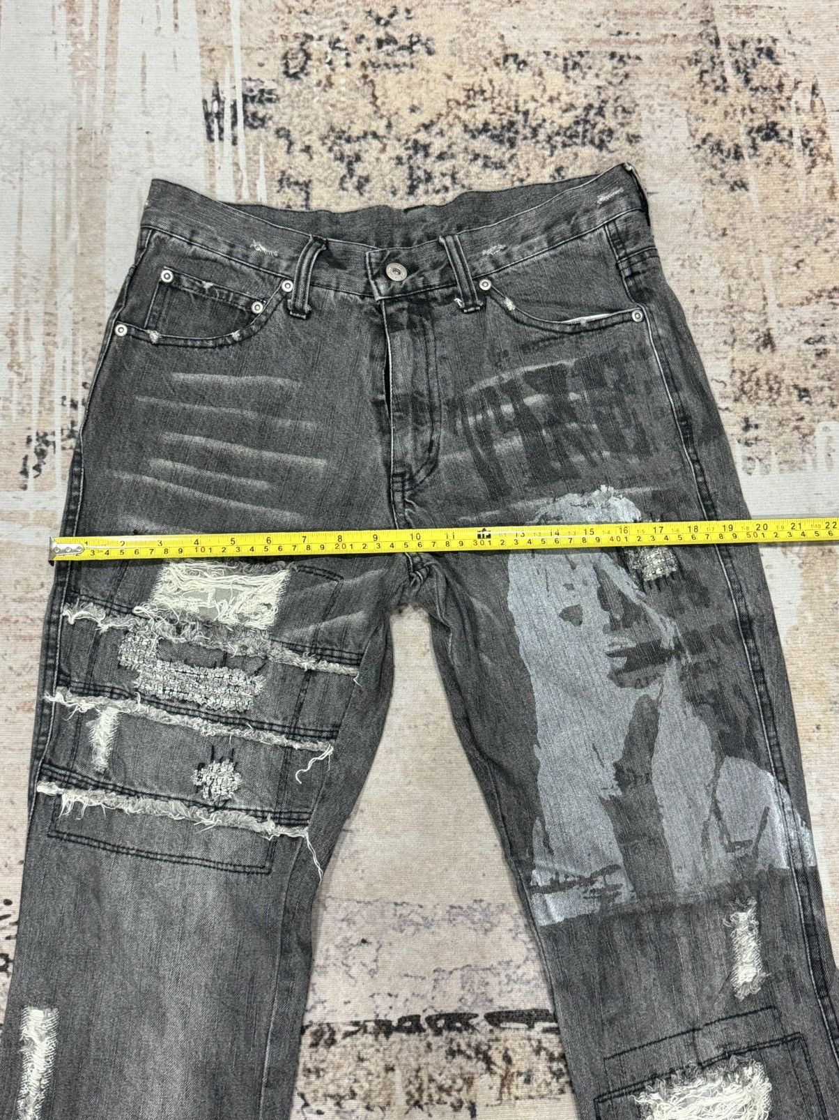 In The Attic In THE ATTIC - design like hysteric glamour distress jeans Size US 30 / EU 46 - 9 Thumbnail
