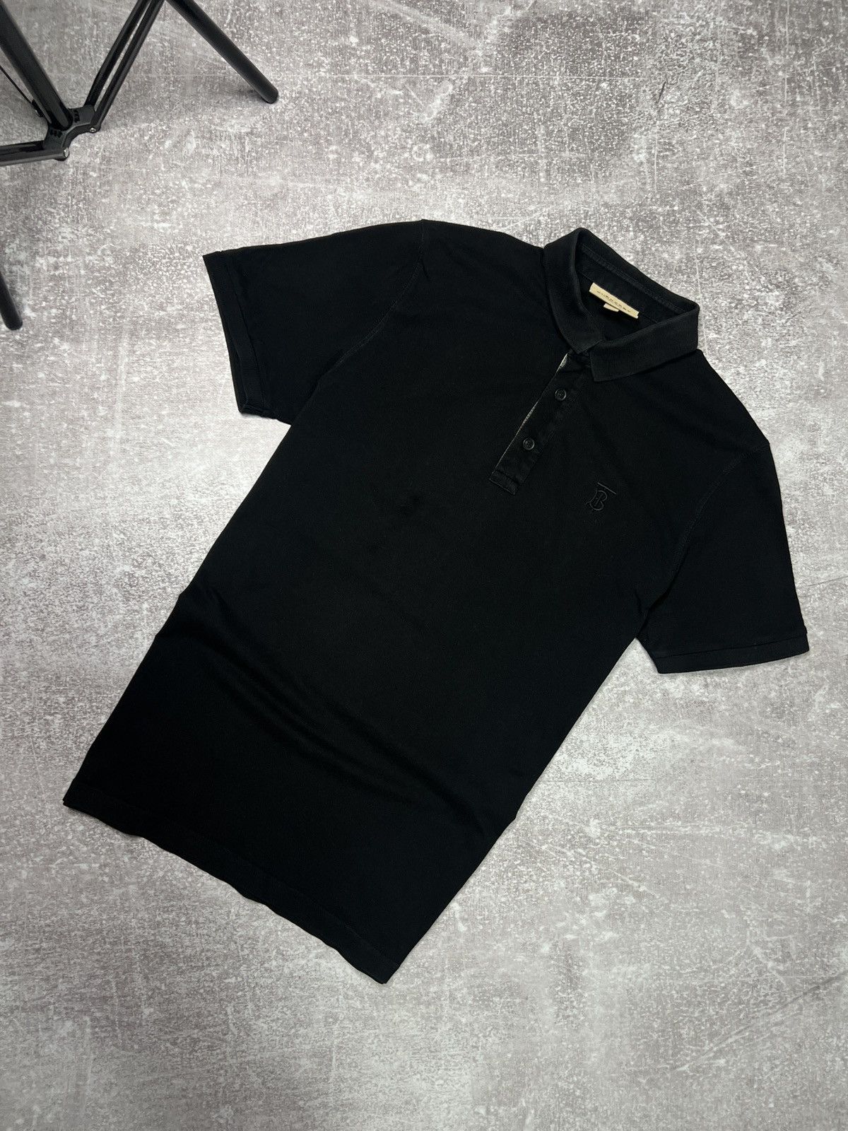 Burberry Burberry T Shirt Polo Luxury Vintage Small Logo Size US L / EU 52-54 / 3 - 1 Thumbnail