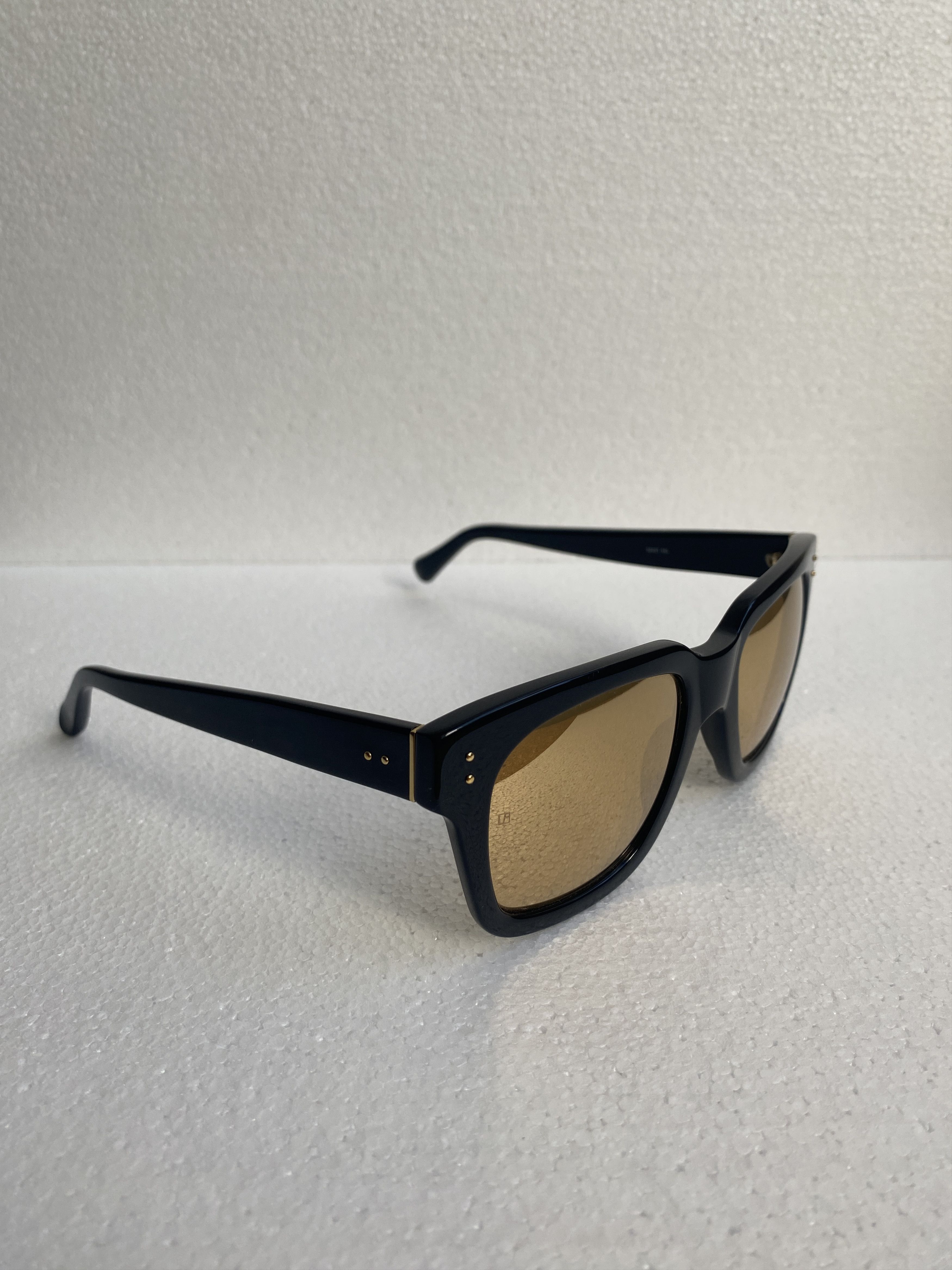 Linda Farrow Linda Farrow Max Sunglasses in Black Unisex Size ONE SIZE - 3 Thumbnail
