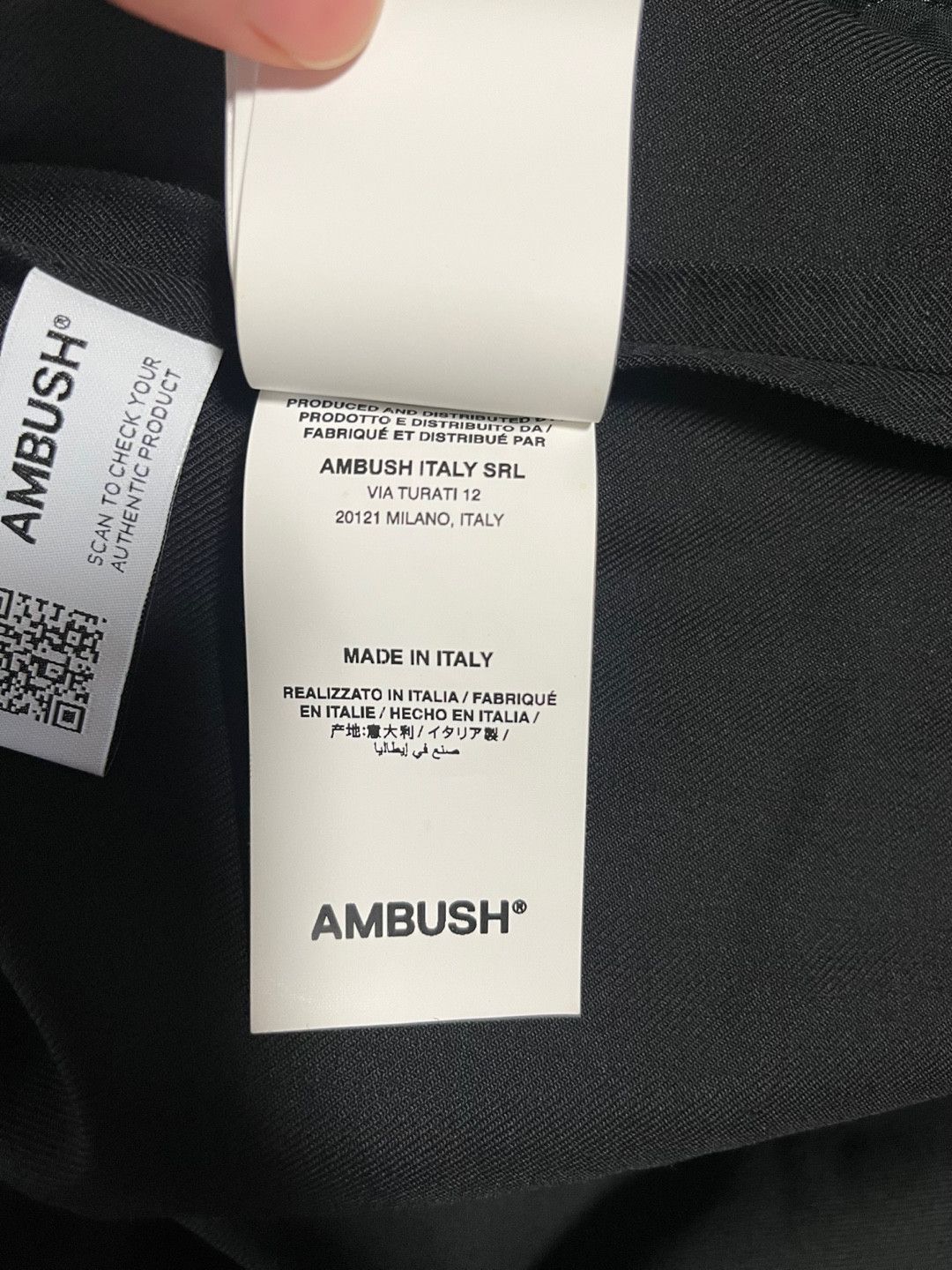 Ambush Design Ambush Wool Kimono Blazer Jacket Size 48R - 7 Thumbnail