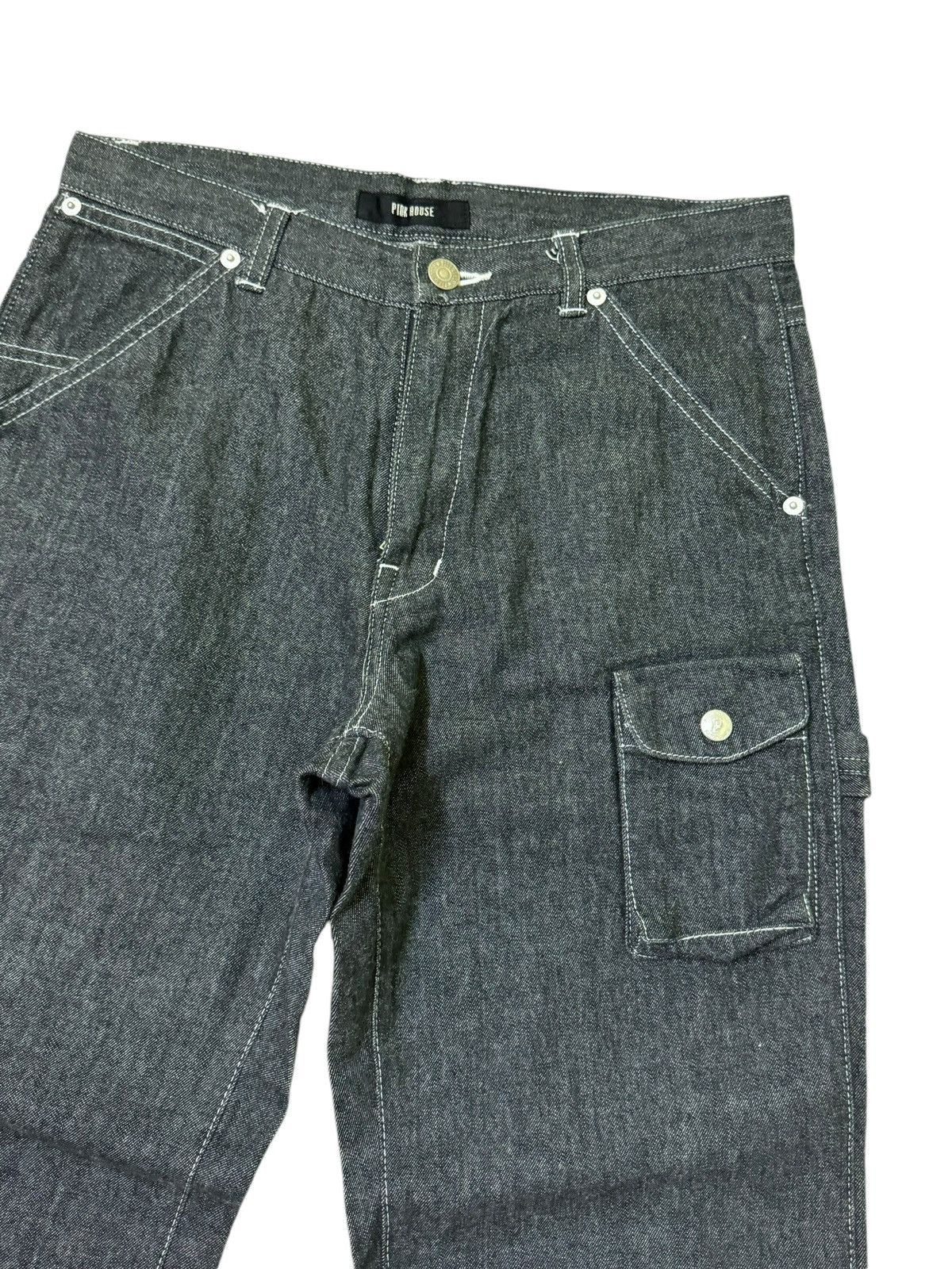 Japanese Brand × Pink House Pink House Workwear Carpenter Rare Pocket Denim Size US 28 / EU 44 - 5 Thumbnail