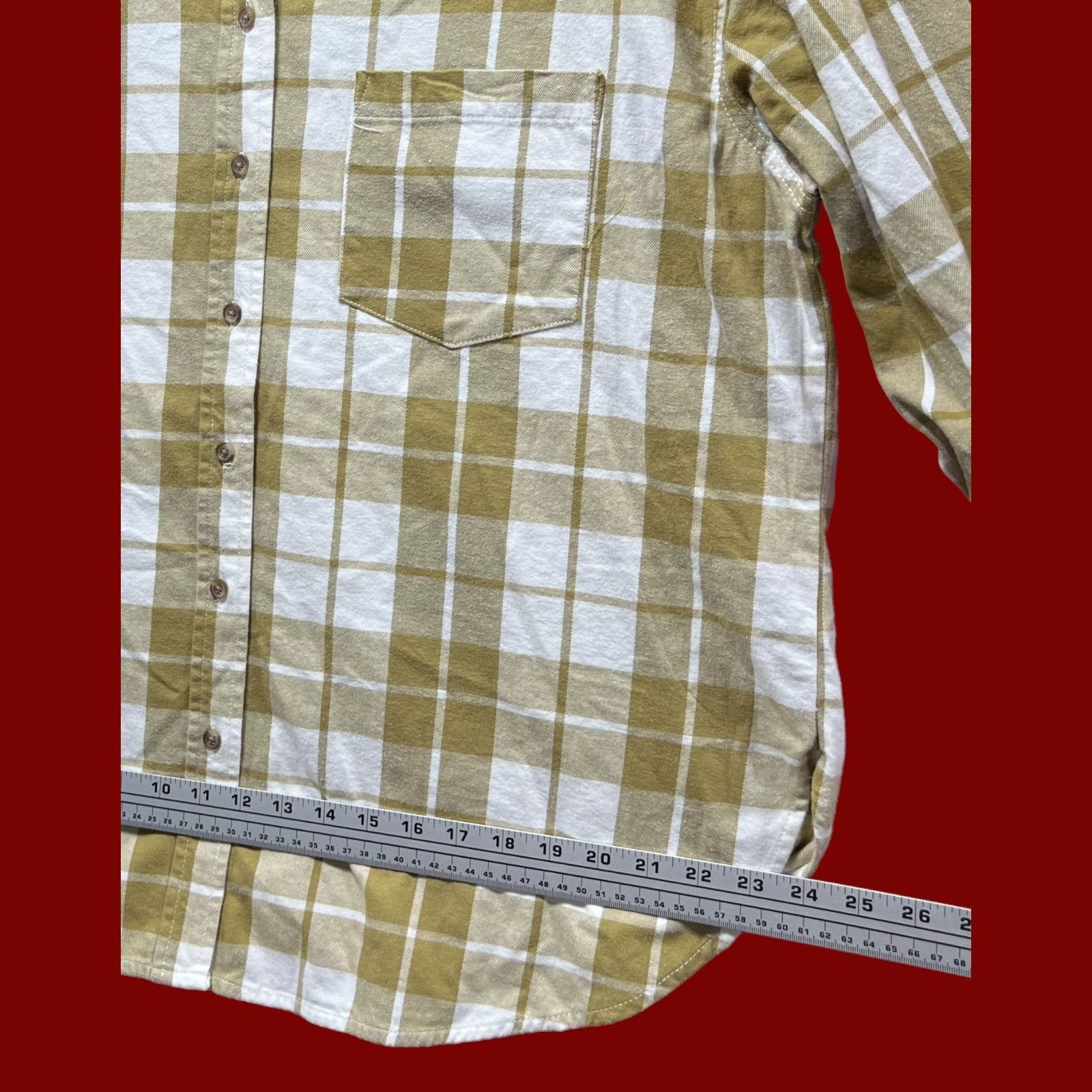 Other Universal Thread - Women's Long Sleeve Flannel Button - Down Size XL / US 12-14 / IT 48-50 - 8 Thumbnail