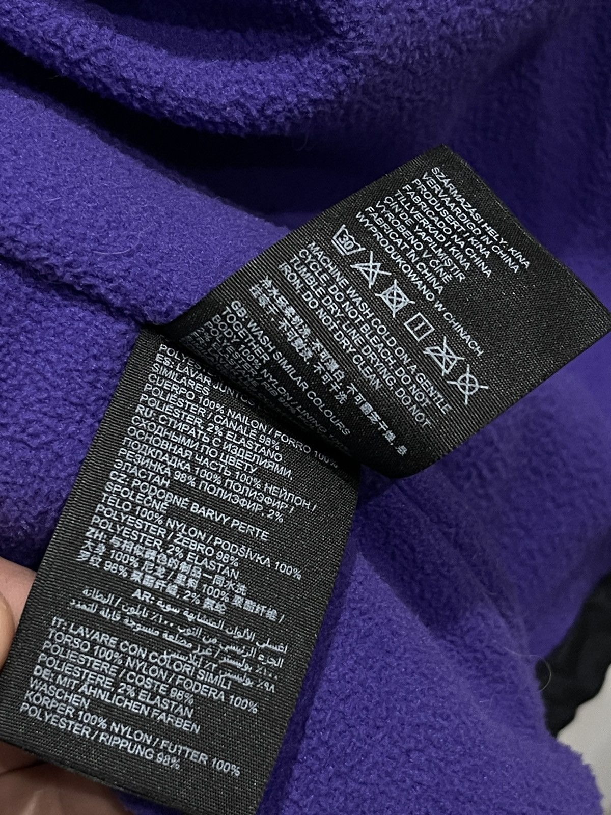 Superdry Superdry Arctic Windcheater Jacket Zip Purple Fleece Lined Size XL / US 12-14 / IT 48-50 - 7 Thumbnail