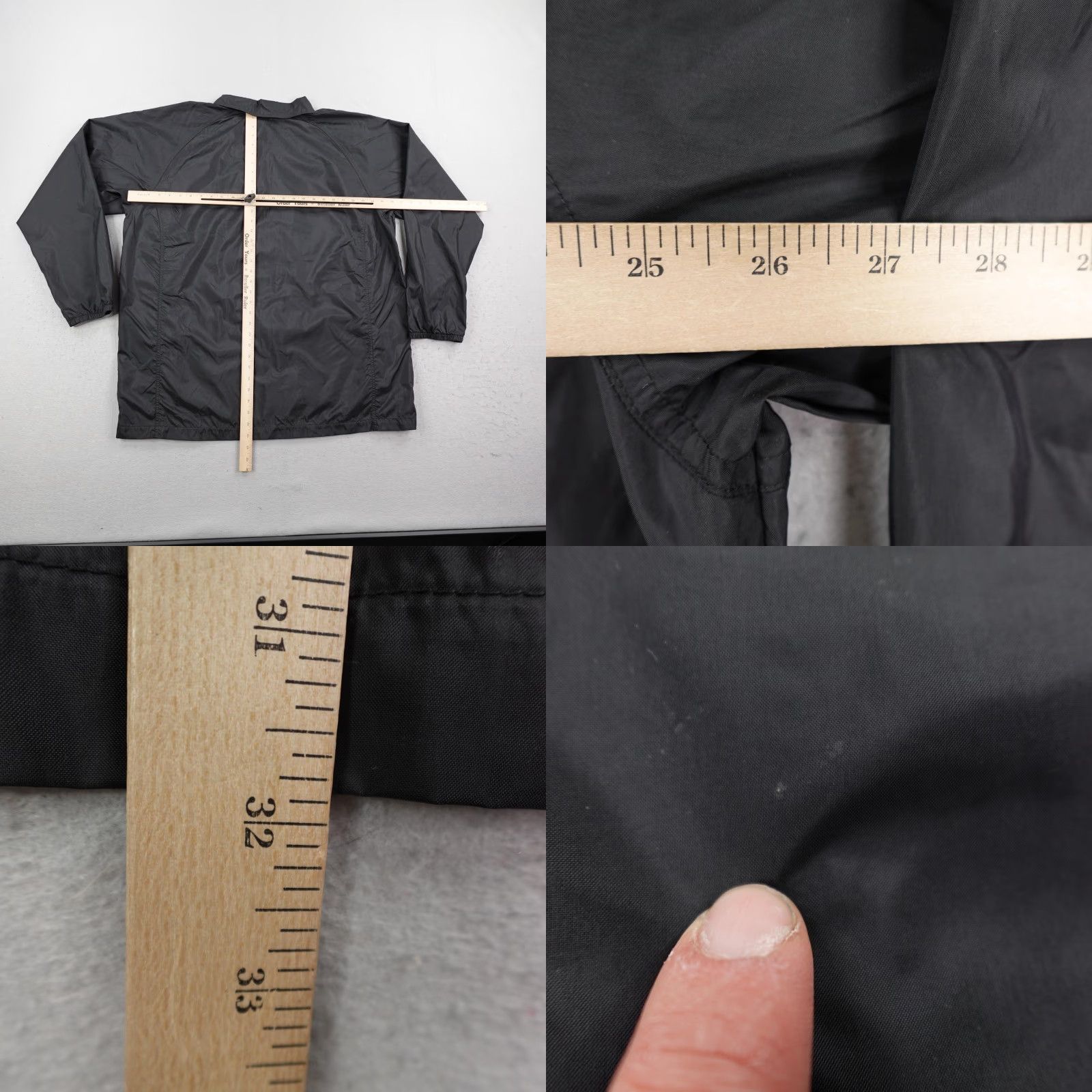 Nike Vintage Nike Jacket Mens XL Black Red Windbreaker Full Zip Track Coat Swoosh 90s Size US XL / EU 56 / 4 - 8 Thumbnail