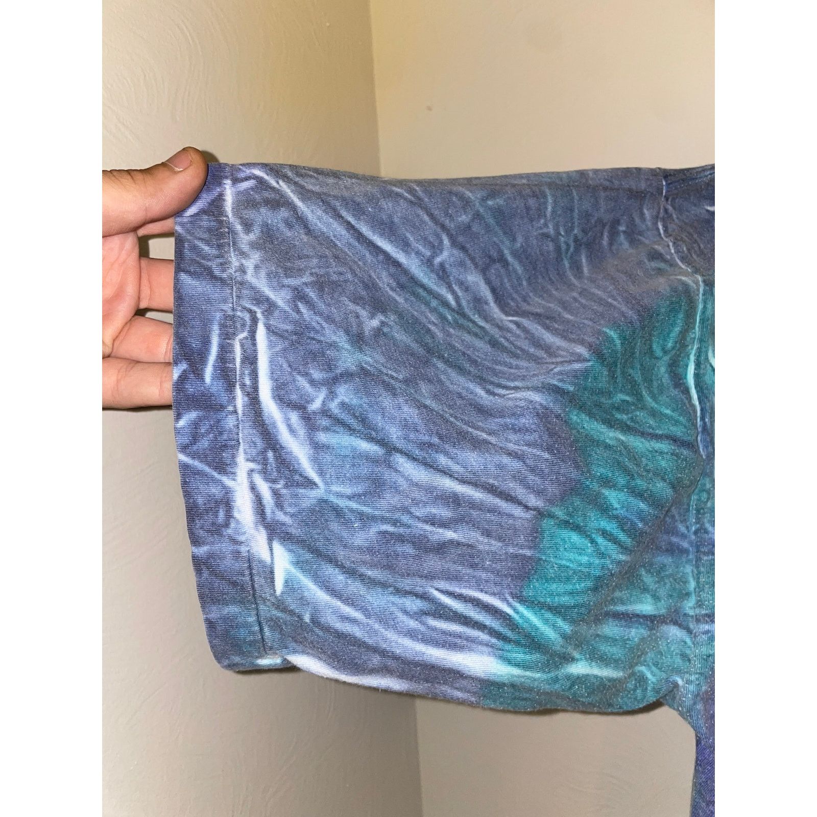 Vintage Vintage Process Software Blue Tie Dye Computer L Tee 90s Size US L / EU 52-54 / 3 - 6 Thumbnail