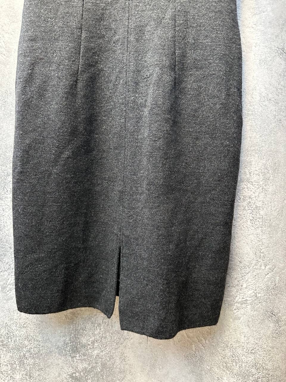 Other Luisa Spagnoli Gray Sleeveless Pencil Dress Size M / US 6-8 / IT 42-44 - 7 Thumbnail