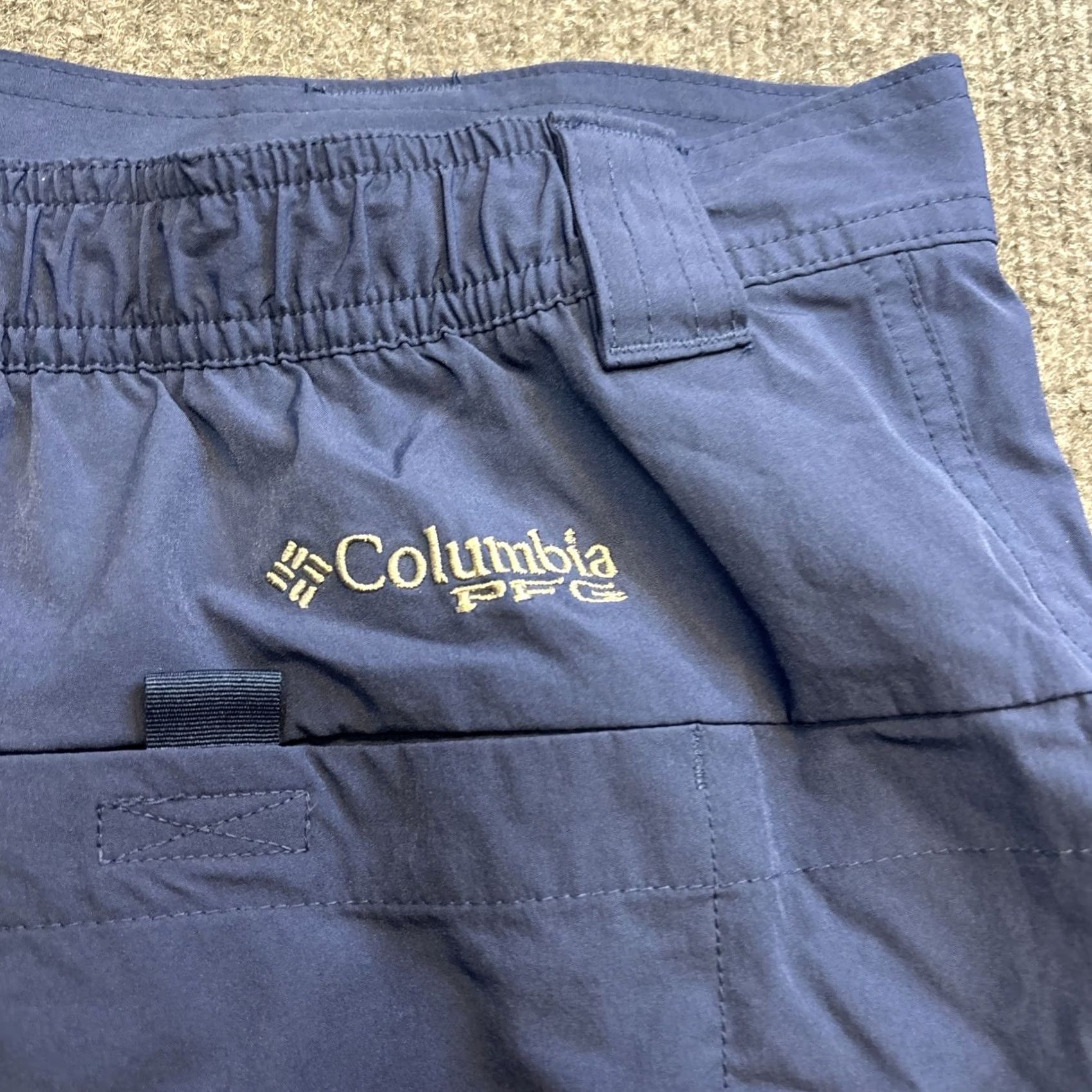 Vintage Columbia PFG Shorts Mens XXL Blue Outdoors Cargo Pockets Fishing Utility Hiking Cargo Pocket 2XL Regular Men Size US 39 - 7 Thumbnail