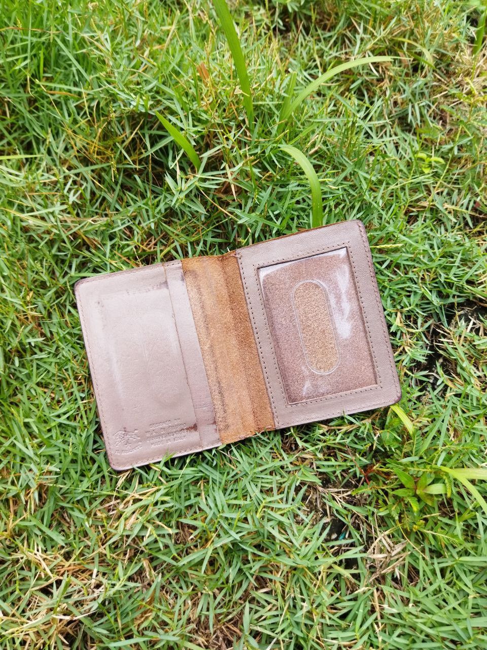 Il Bisonte Leather Card Holder