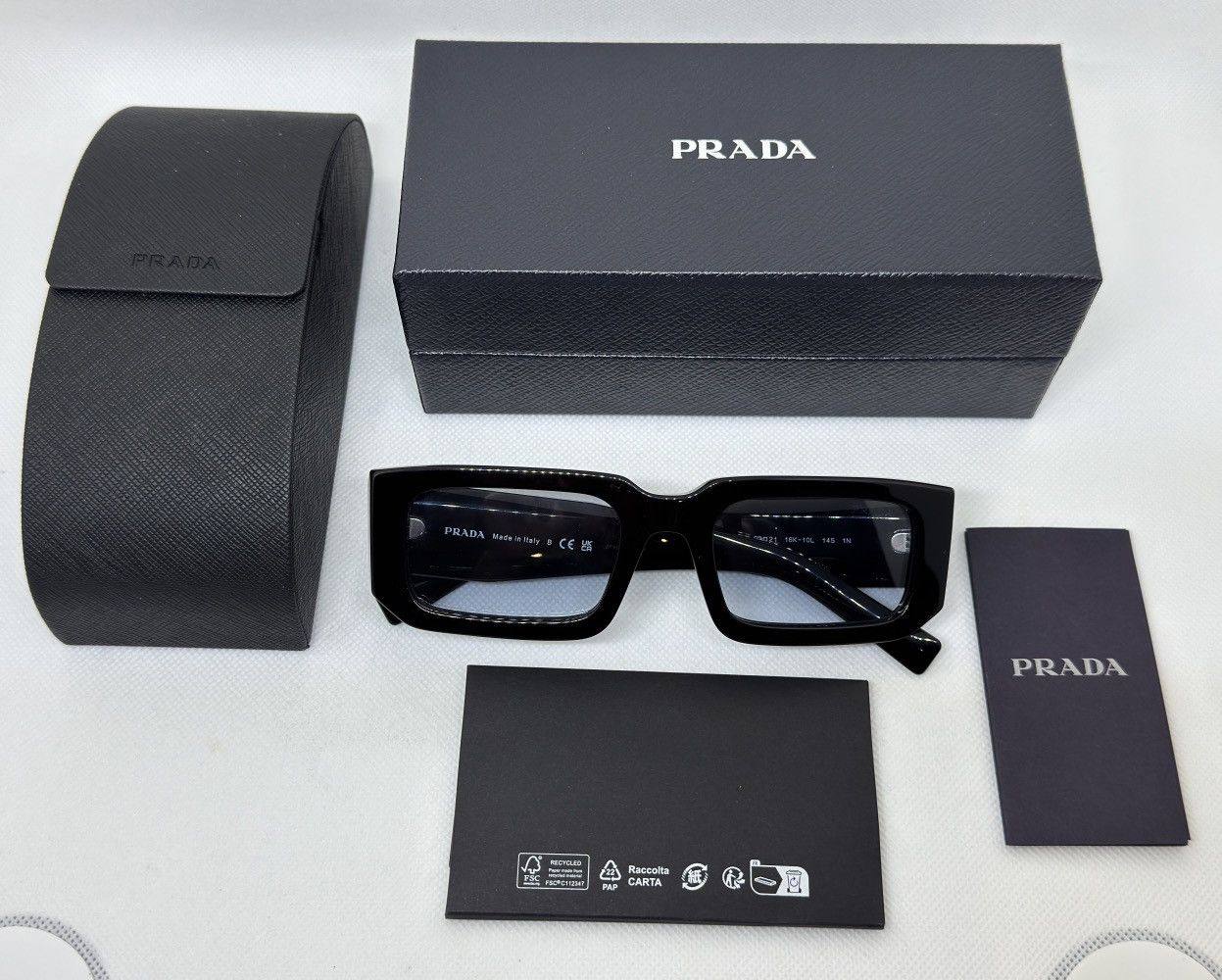 Prada Prada Symbole sunglasses PR 06YS 16K10L 53. New Collection Size ONE SIZE - 12 Thumbnail
