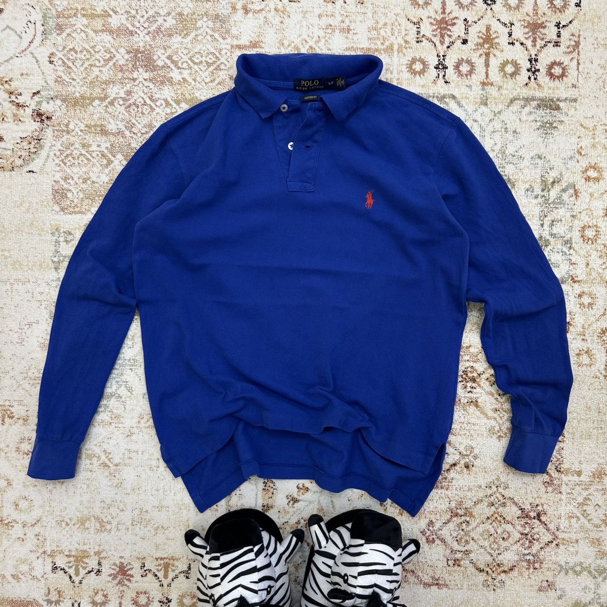 Polo Ralph Lauren × Vintage Vintage Polo Ralph Lauren Long-sleeve T-shirts Old Money Size US S / EU 44-46 / 1 - 1 Thumbnail