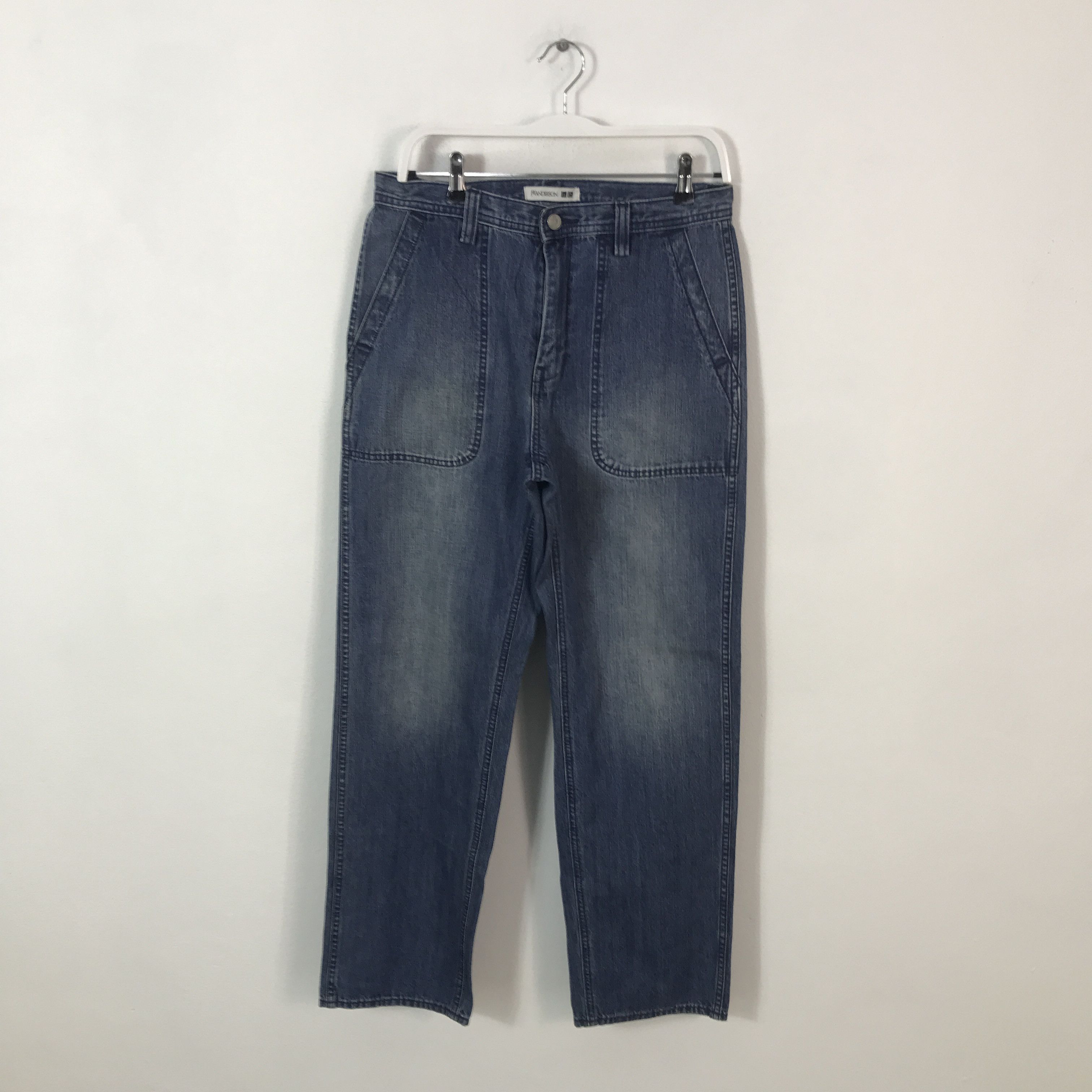 JW Anderson × Uniqlo jwanderson x Uniqlo Japan denim Jeans Size US 32 / EU 48 - 1 Thumbnail