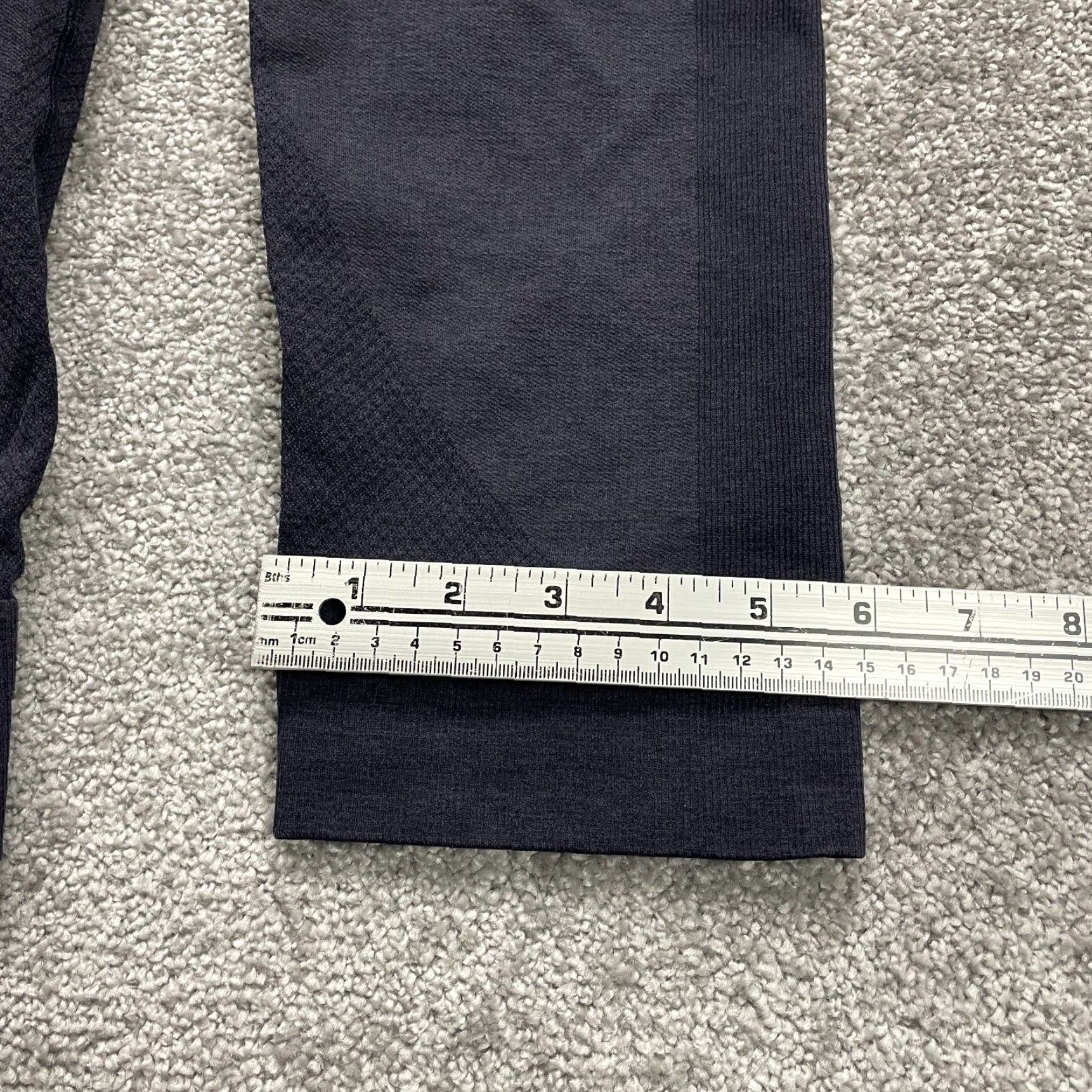 Lululemon Lululemon Leggings Women 2XS Blue Capri Slim Stretch Activewear Yoga Gym Womens Size 24" / US 00 / IT 34 - 6 Thumbnail