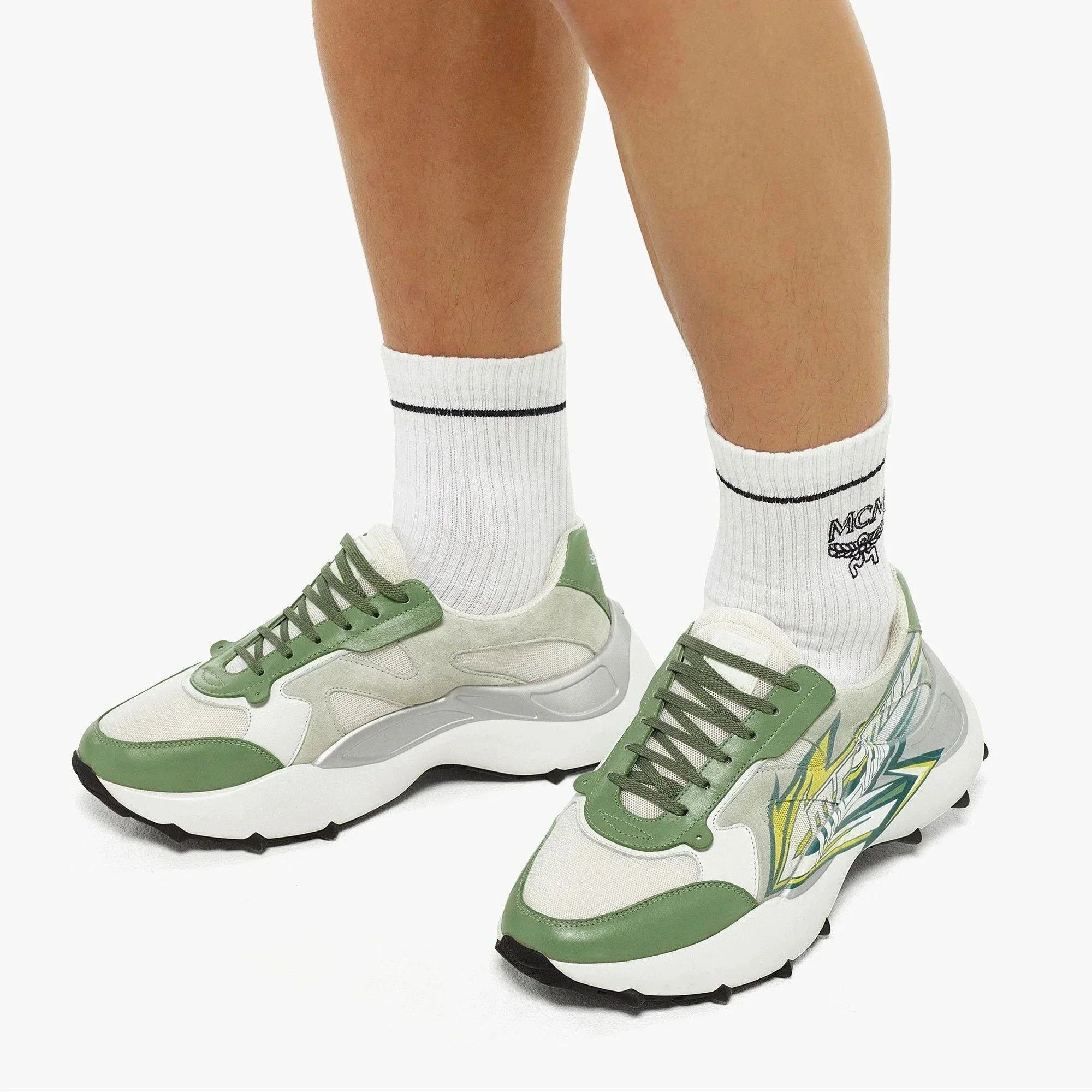 MCM o1y0225 Low-Top Sneakers in Multicolor Size US 9 / EU 42 - 6 Thumbnail