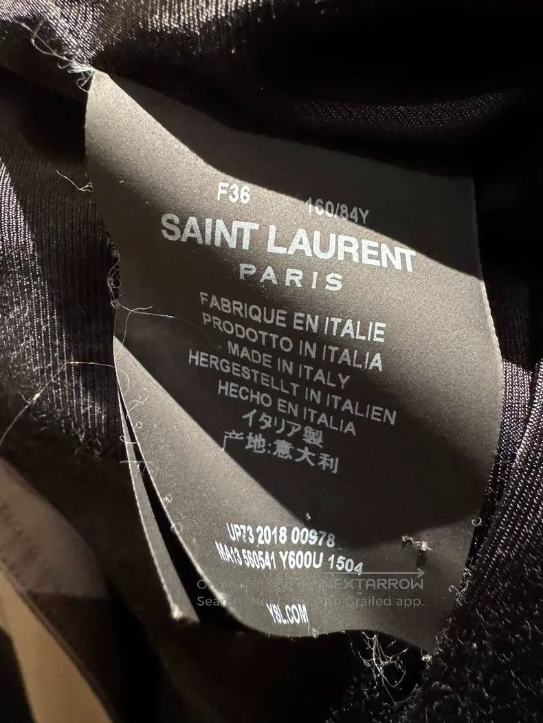 Saint Laurent Paris Saint Laurent Paris Trench Coat Jacket Size XS / US 0-2 / IT 36-38 - 6 Thumbnail