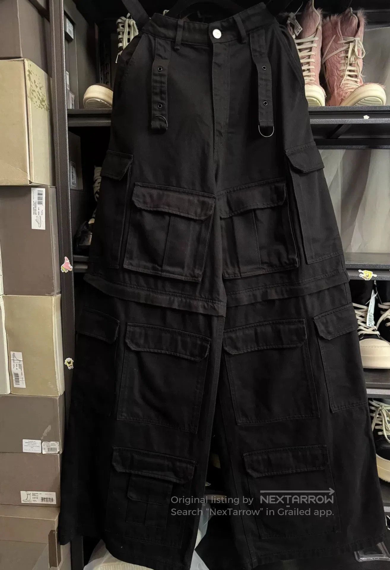 Vetements Vetements Double Zip Cargo Denim Jeans. Size US 30 / EU 46 - 1 Thumbnail