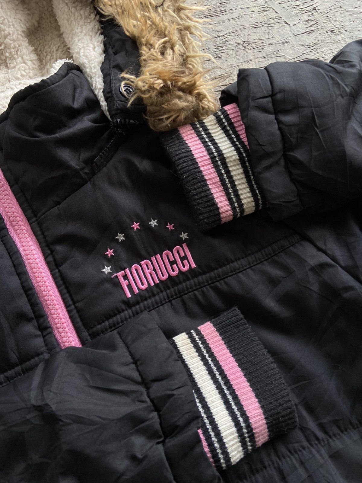 Angel Blue 2000s Fiorucci - Having Fun Glamour Fur Jacket Size M / US 6-8 / IT 42-44 - 9 Thumbnail