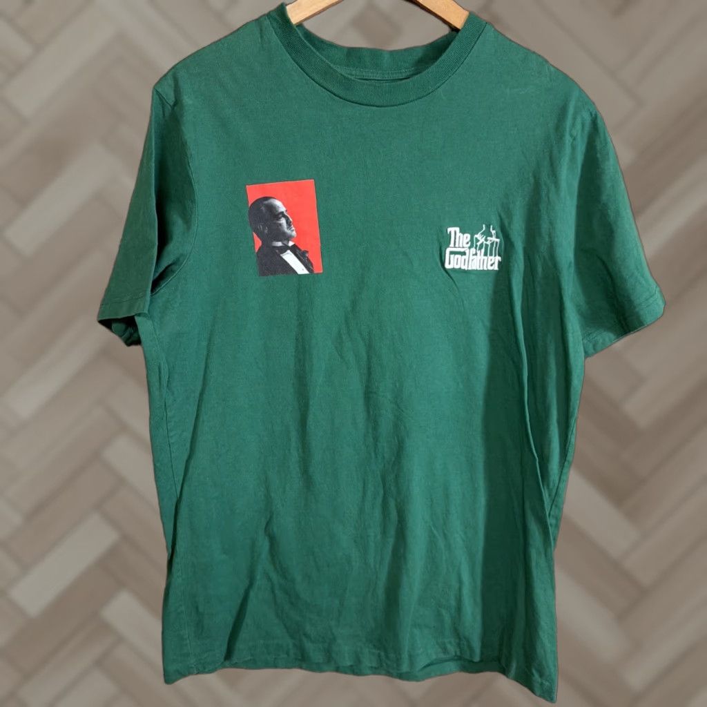 Palace Paramount The Godfather 50th Anniv Shoe Palace Green Short Sleeve Tee M Size US 31 - 1 Thumbnail
