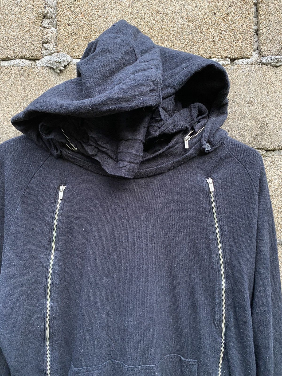 PPFM Vintage codes combine double layers multi zip hoodie Size US L / EU 52-54 / 3 - 5 Thumbnail