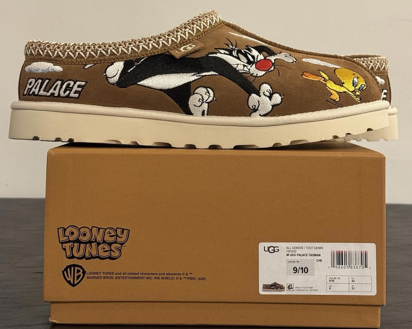 Palace Palace Ugg Looney Tunes Tasman Slipper Chestnut Size 9 New Size US 10 / EU 43 - 7 Thumbnail