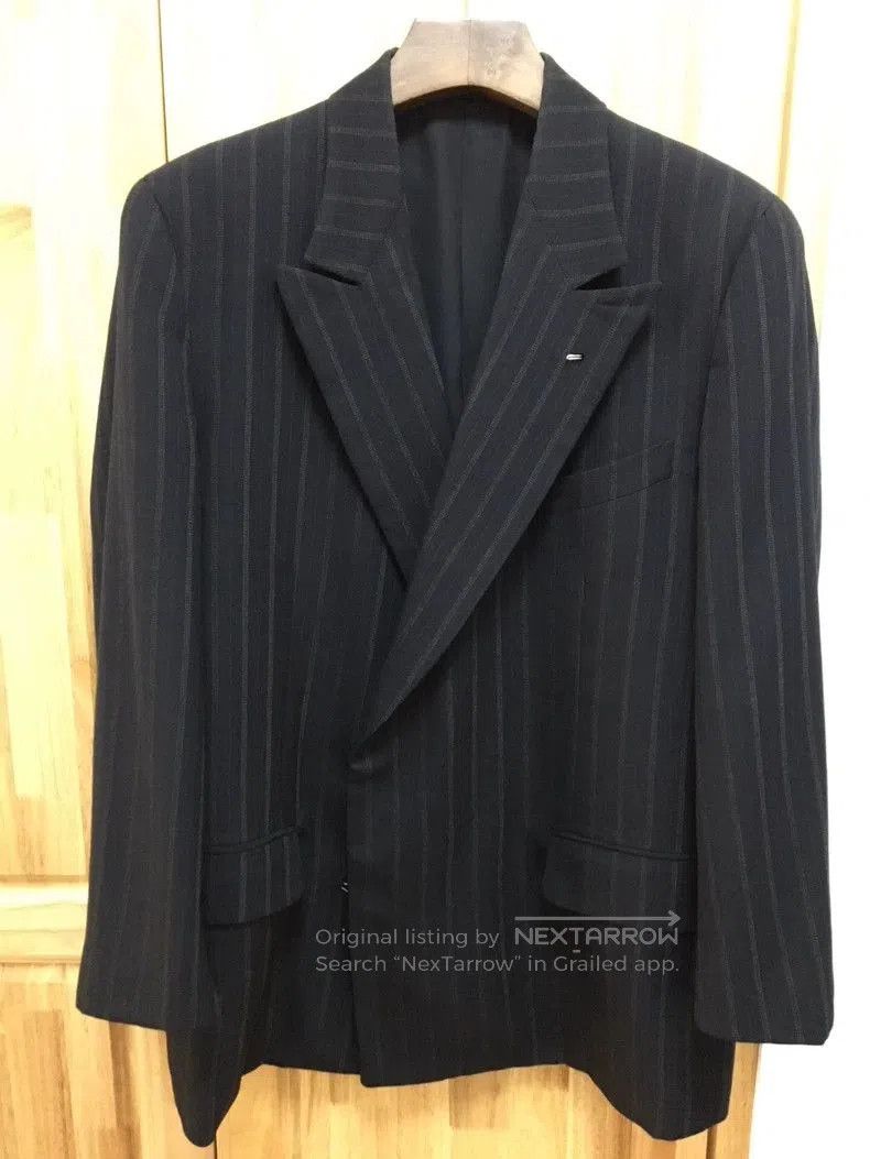 Comme des Garcons Comme des Garcons Archive Striped Wool Blazer. Size US S / EU 44-46 / 1 - 8 Thumbnail