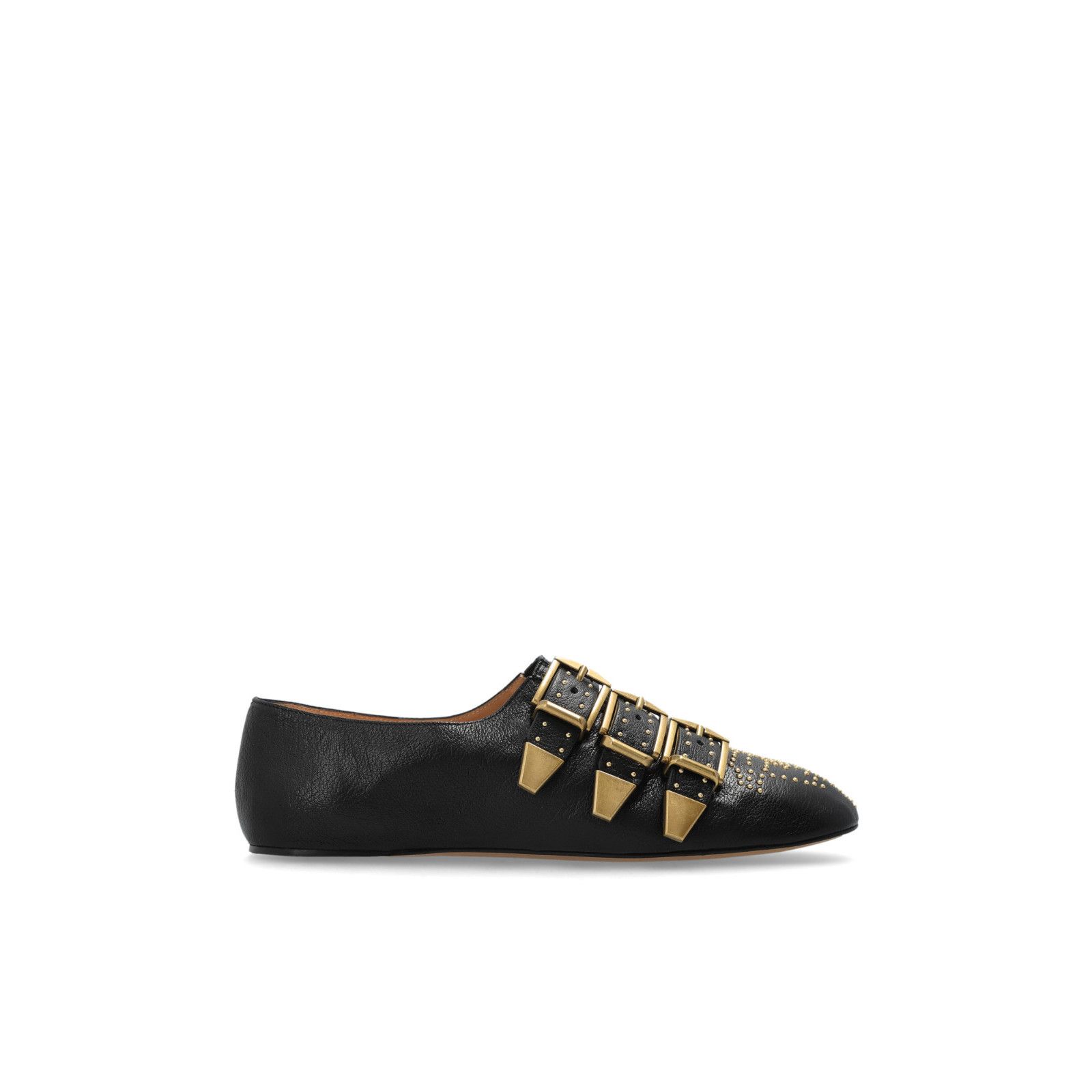 Chloe Susan Black Leather Sandals New & Authentic (Women's s