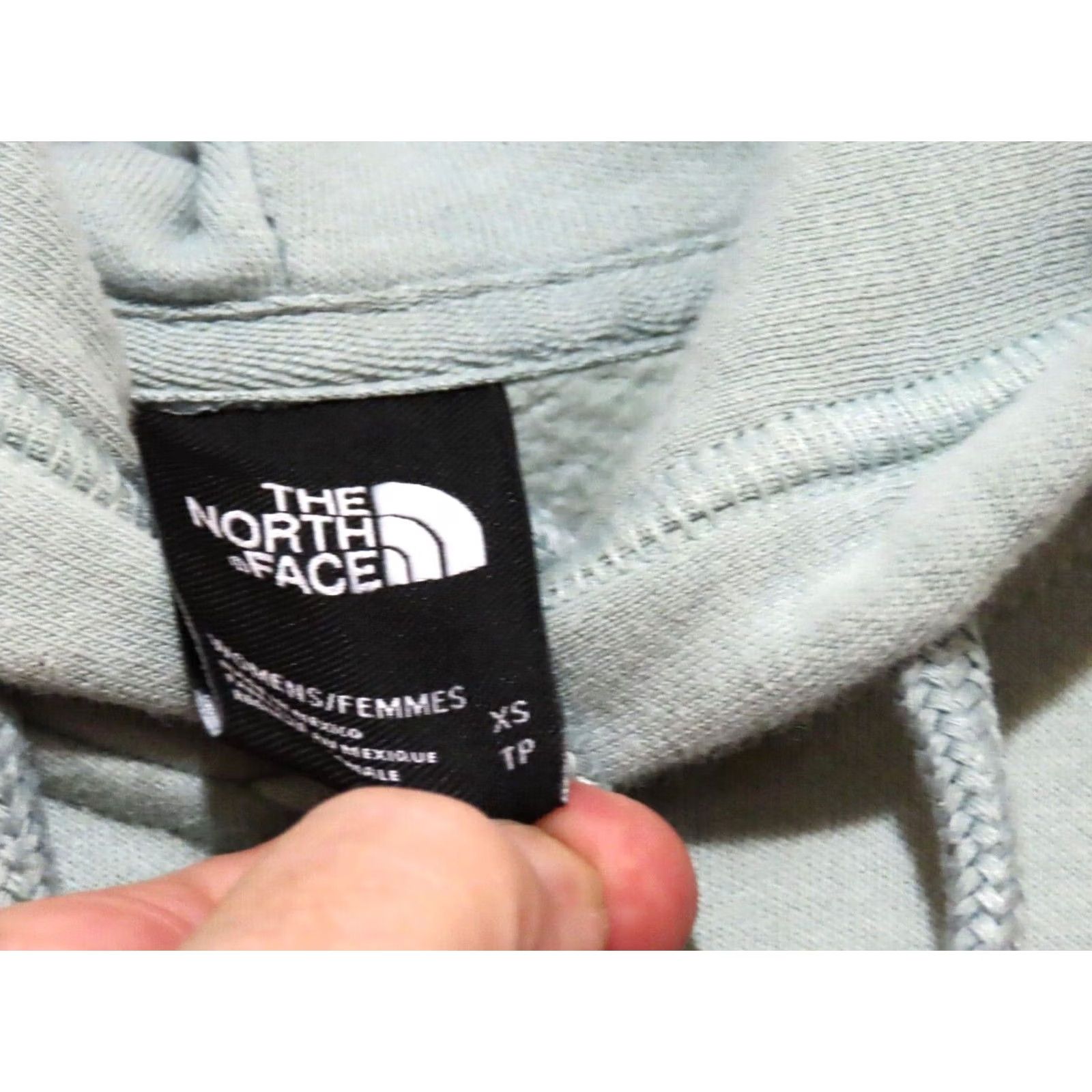 The North Face The North Face Hoodie Womens XS Green Pullover Fleece Zip Pocket Regular Sweatshirt Size XS / US 0-2 / IT 36-38 - 4 Thumbnail