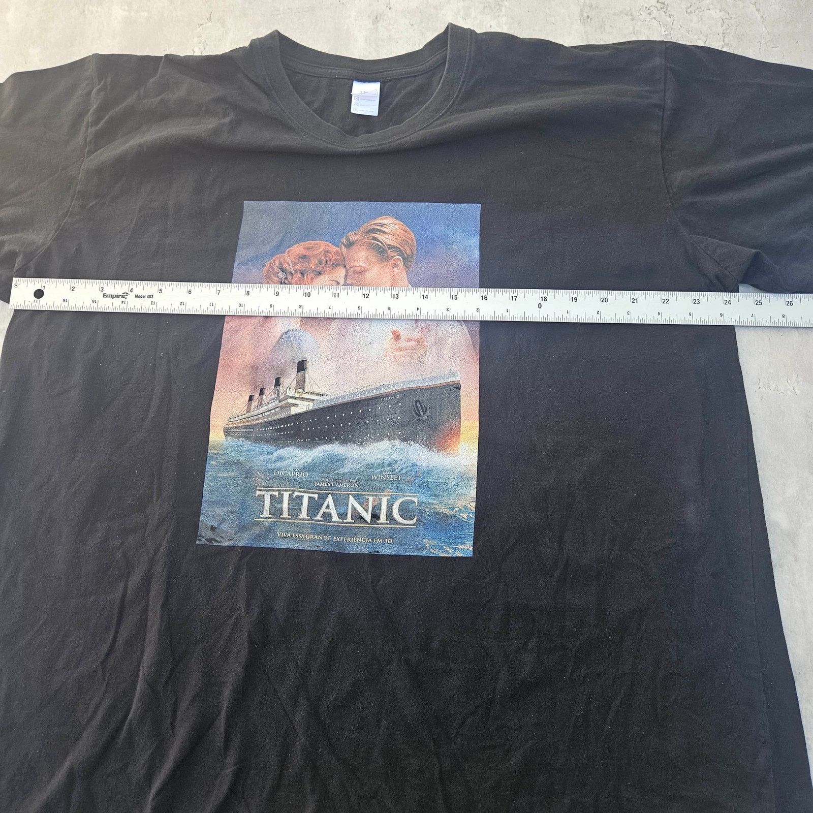 & Other Stories Titanic Movie Bootleg Shirt Size 3XL Black Size US XXL / EU 58 / 5 - 5 Thumbnail