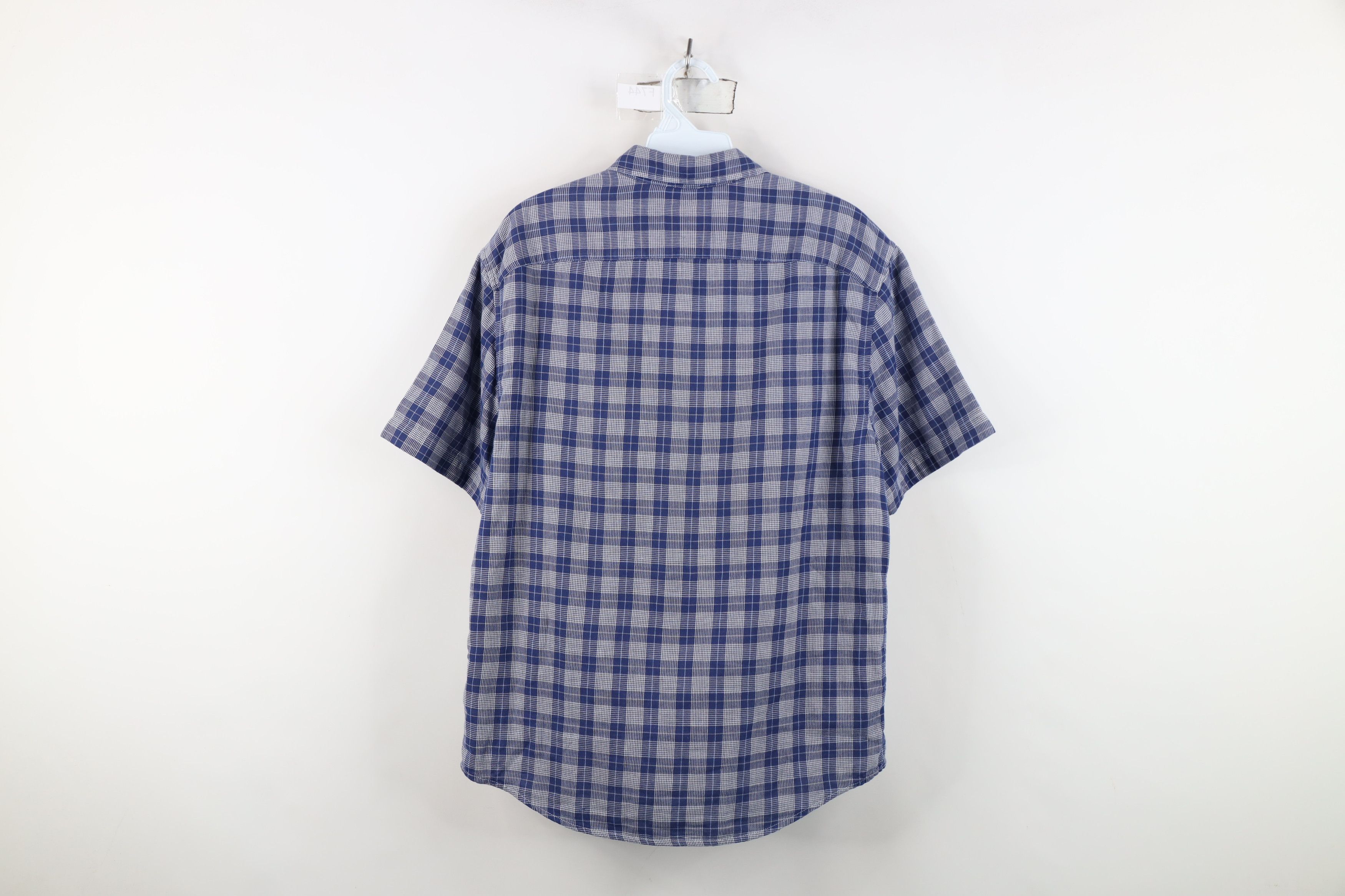 UNTUCKit Untuckit Flannel Short Sleeve Collared Button Shirt Plaid Size US S / EU 44-46 / 1 - 11 Thumbnail