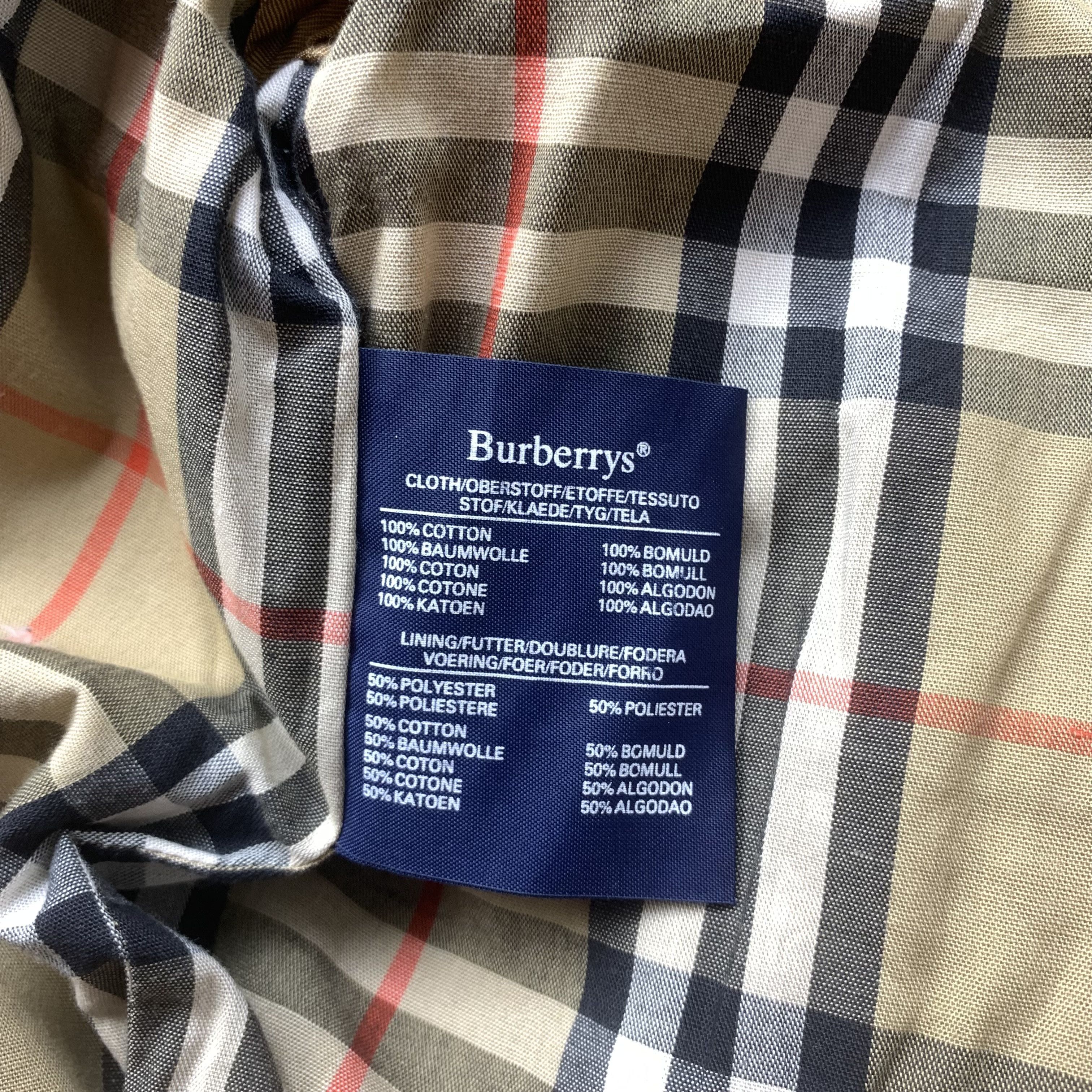Burberry Vintage 90s Burberry Jacket Size US L / EU 52-54 / 3 - 11 Thumbnail