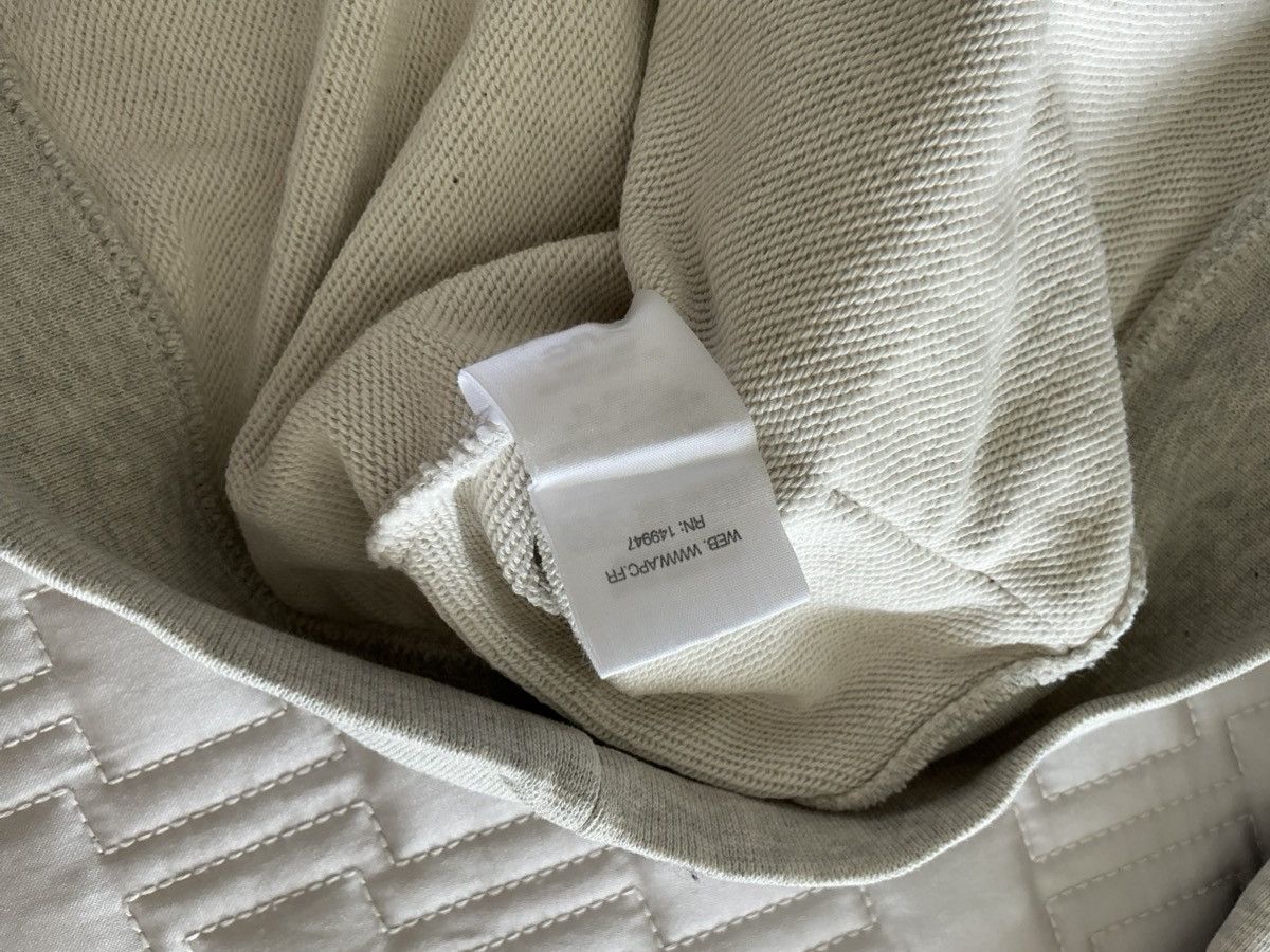 A.P.C. A.P.C. Marvin Logo Hoodie Gray Size M Size US M / EU 48-50 / 2 - 6 Thumbnail