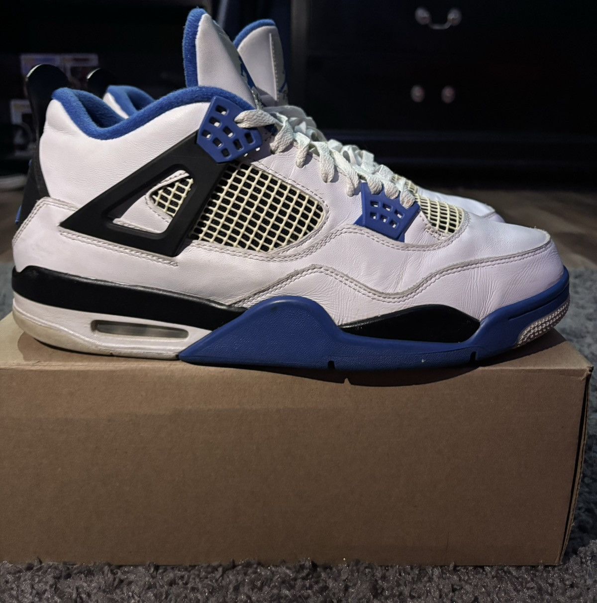 Jordan Brand Air Jordan 4 “Motorsport” Size US 13 / EU 46 - 3 Thumbnail