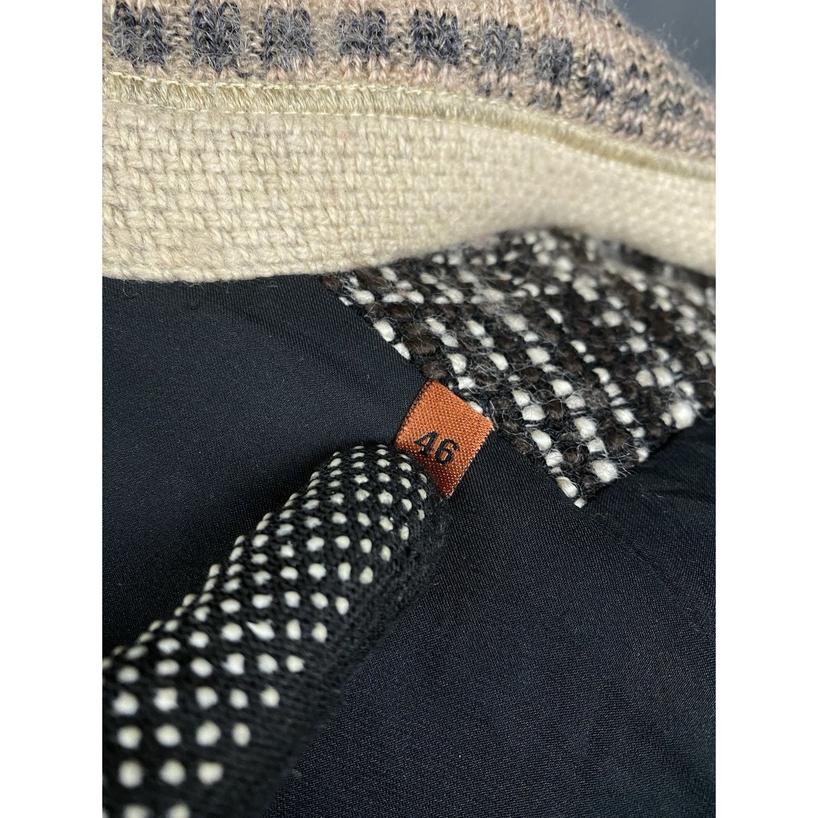 Missoni MINT! Missoni Women's Beige Multicolored Wool Sleeveless Cap Size L / US 10 / IT 46 - 10 Thumbnail