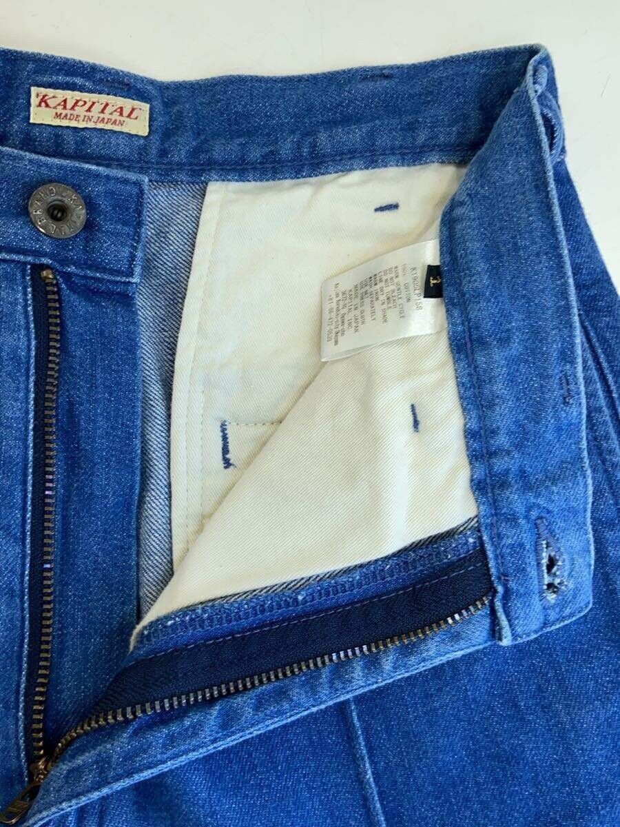 Kapital High Rise Boot Cut Denim Size 26" / US 2 / IT 38 - 3 Thumbnail