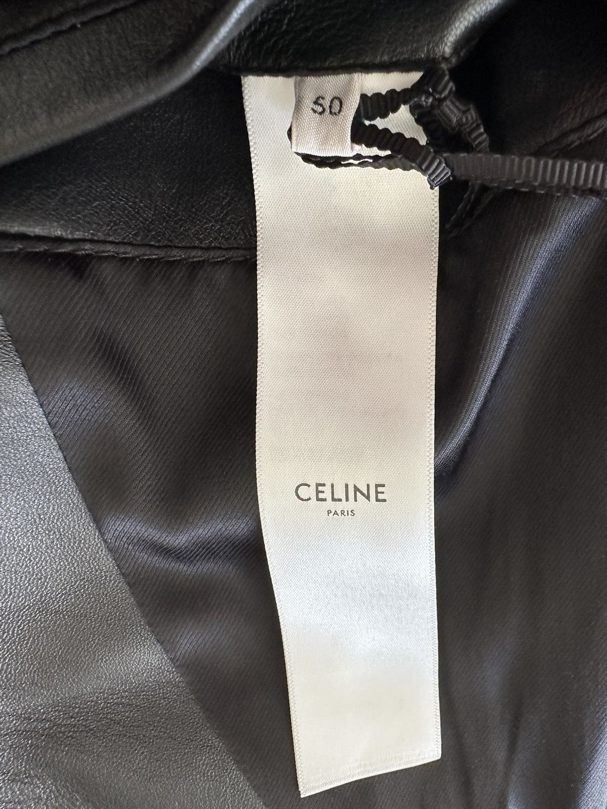 Celine Celine x Hedi leather trucker jacket 50 BNWT Hedi Slimane Size US M / EU 48-50 / 2 - 23 Thumbnail