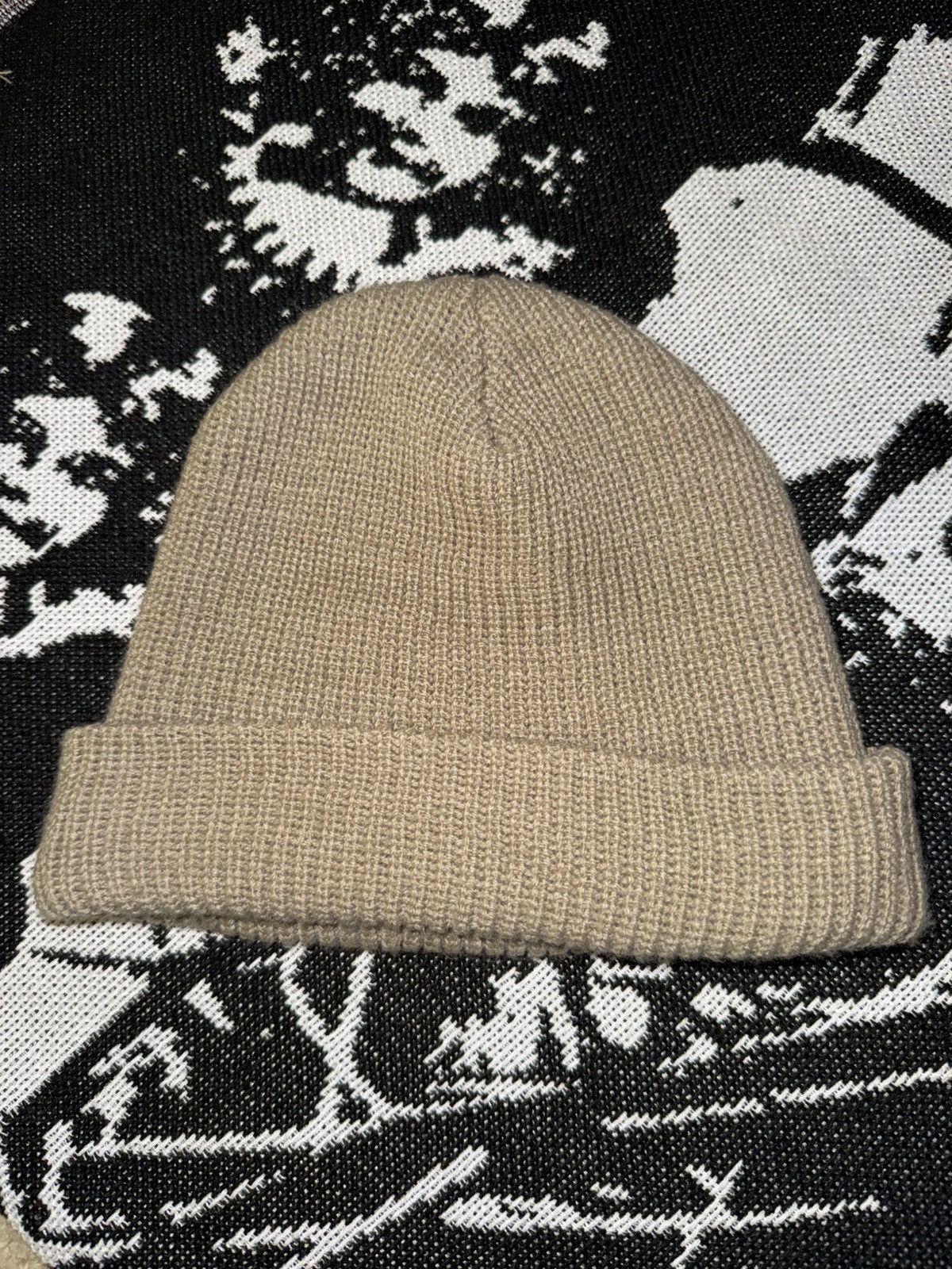 Fuck The Population × G59 Records $B Beanie (Beige) Size ONE SIZE - 2 Thumbnail