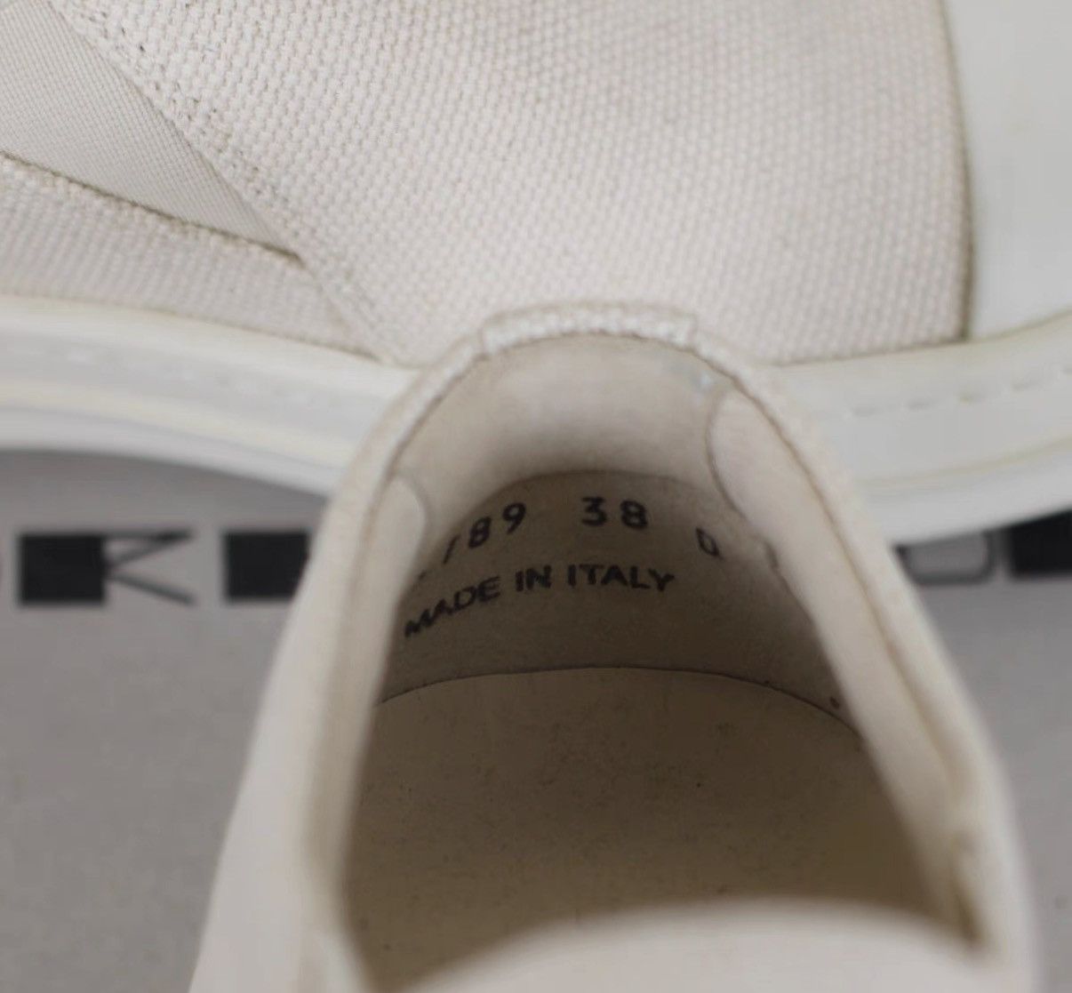 Rick Owens Rick Owens DRKSHDW Canvas Low-Top Slip-On Sneakers Size US 8 / IT 38 - 6 Thumbnail