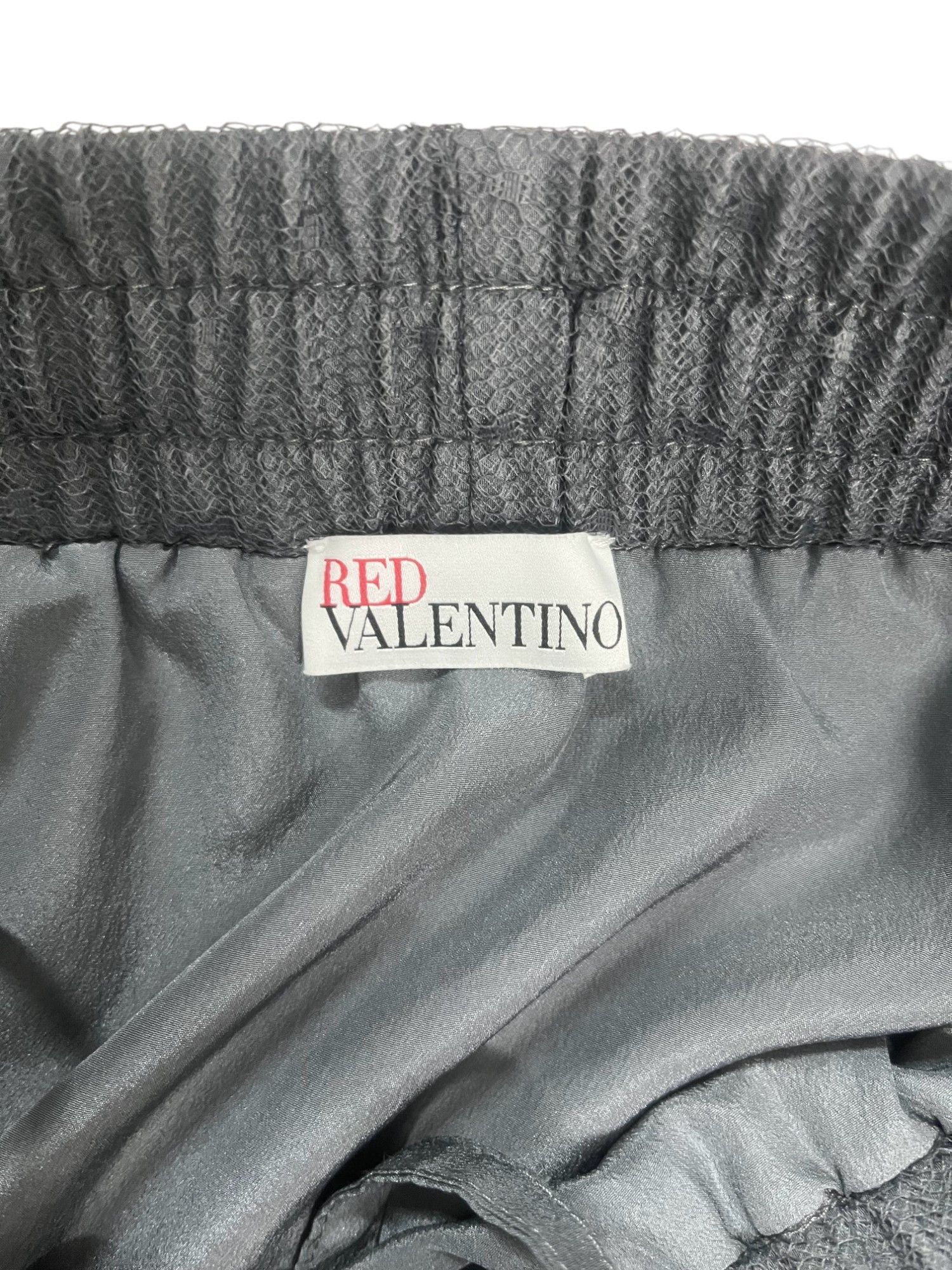 RED Valentino Grey Polka Dot Tulle Skirt Size 26" / US 2 / IT 38 - 4 Thumbnail