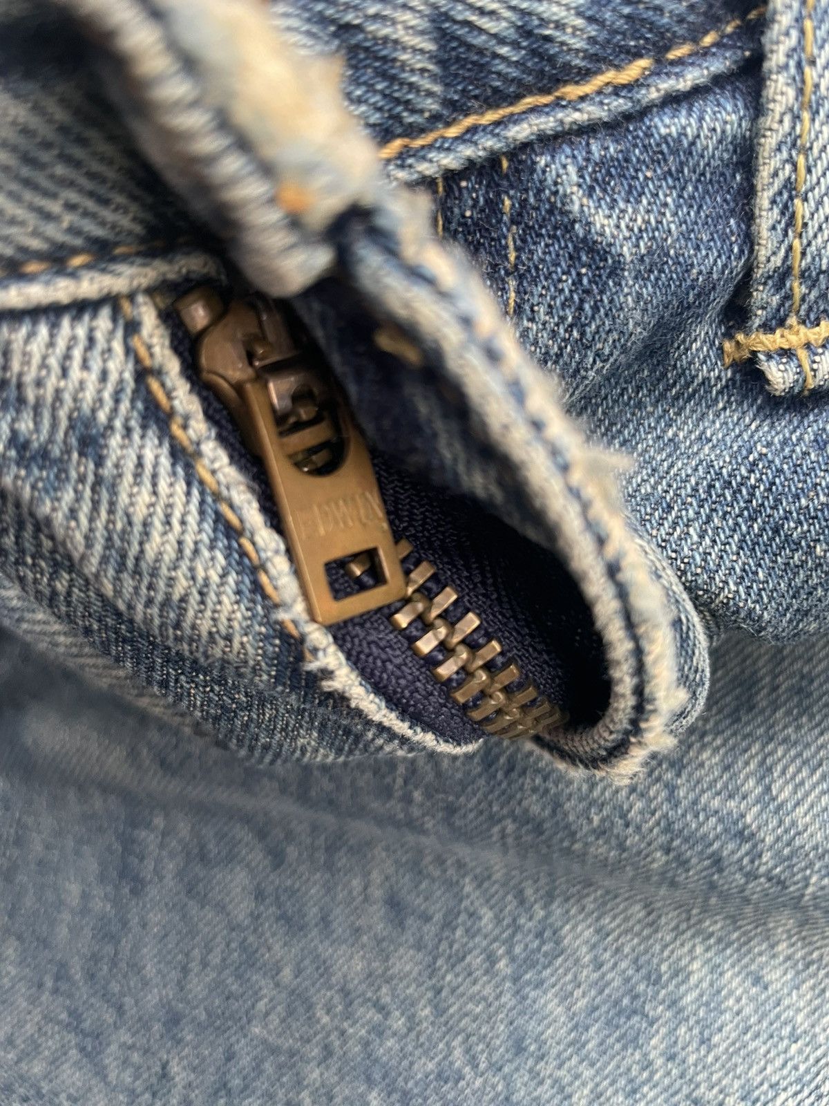 Edwin Vintage 90’s Edwin 505 Selvedge Jeans Size US 31 - 21 Thumbnail