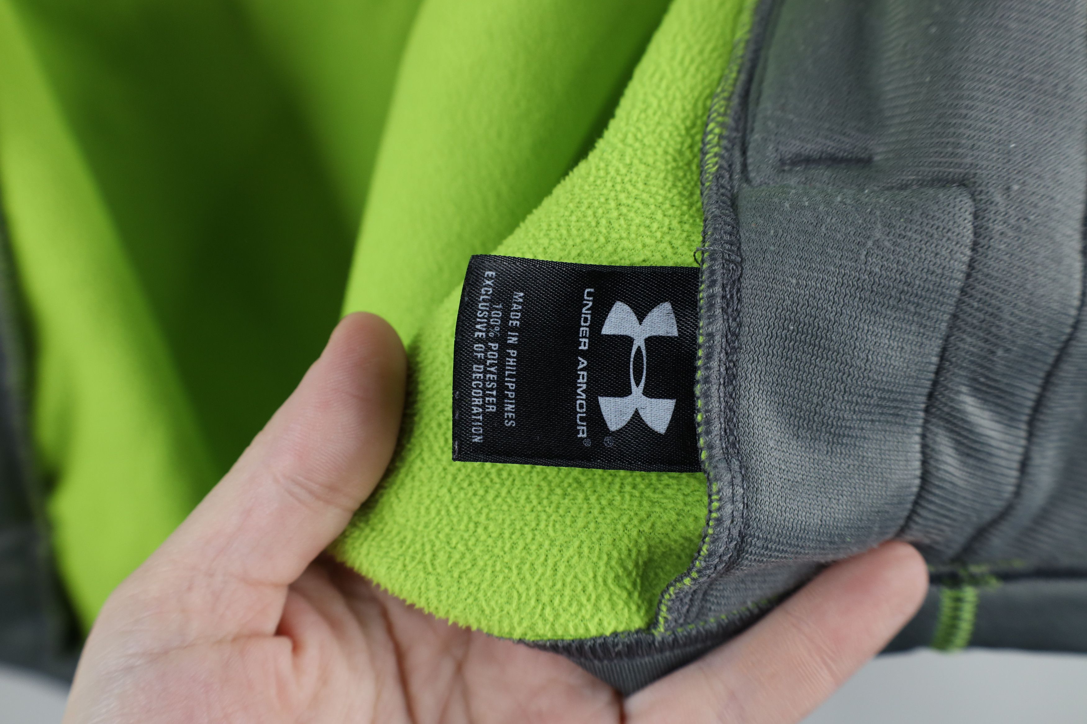 Under Armour × Vintage Under Armour Fleece Lined Sleeveless Full Zip Vest Jacket Size US S / EU 44-46 / 1 - 11 Thumbnail