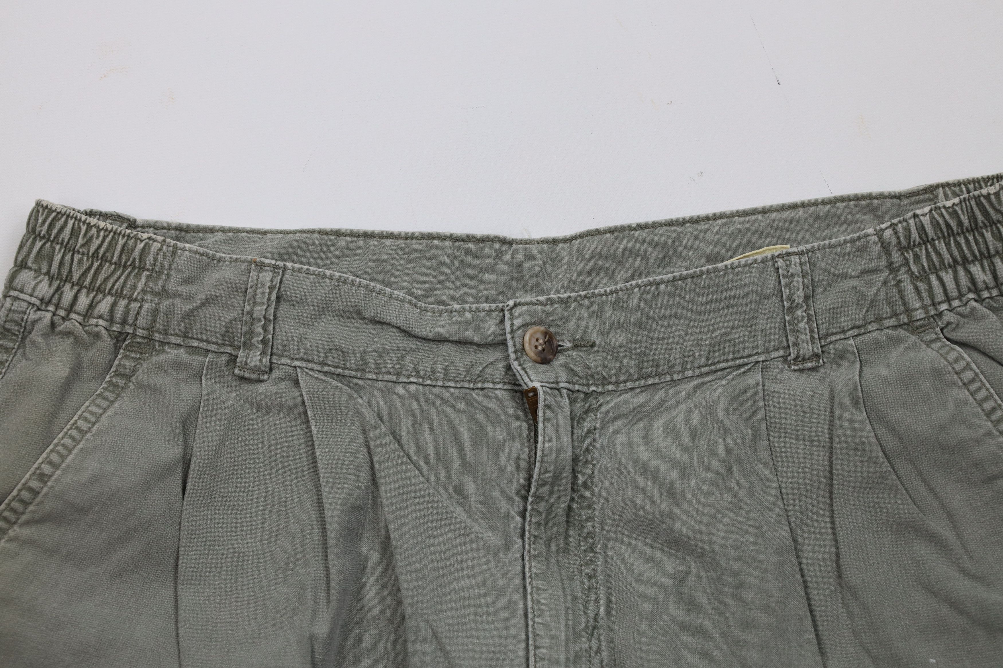 Vintage Vintage 90s Streetwear Above Knee Stonewash Trekking Shorts Size US 34 / EU 50 - 2 Thumbnail