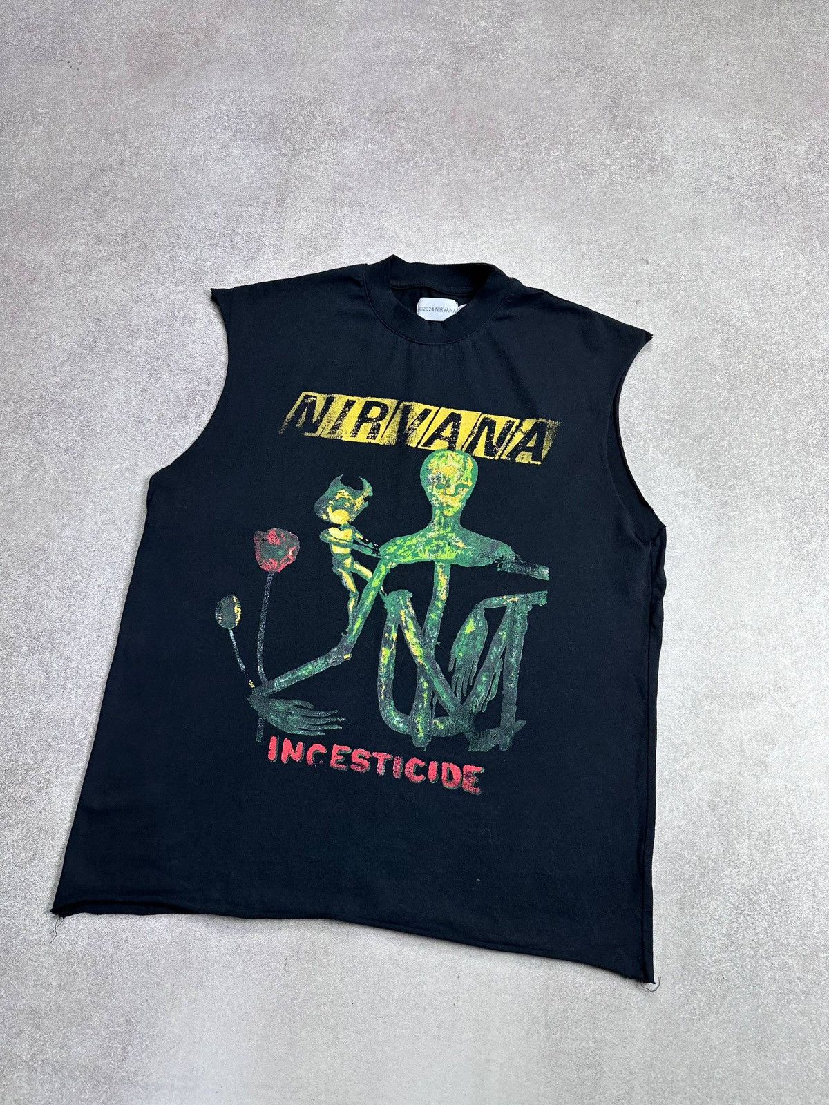 Band Tees Nirvana Incesticide Tank Top T-shirt S Size US S / EU 44-46 / 1 - 2 Thumbnail