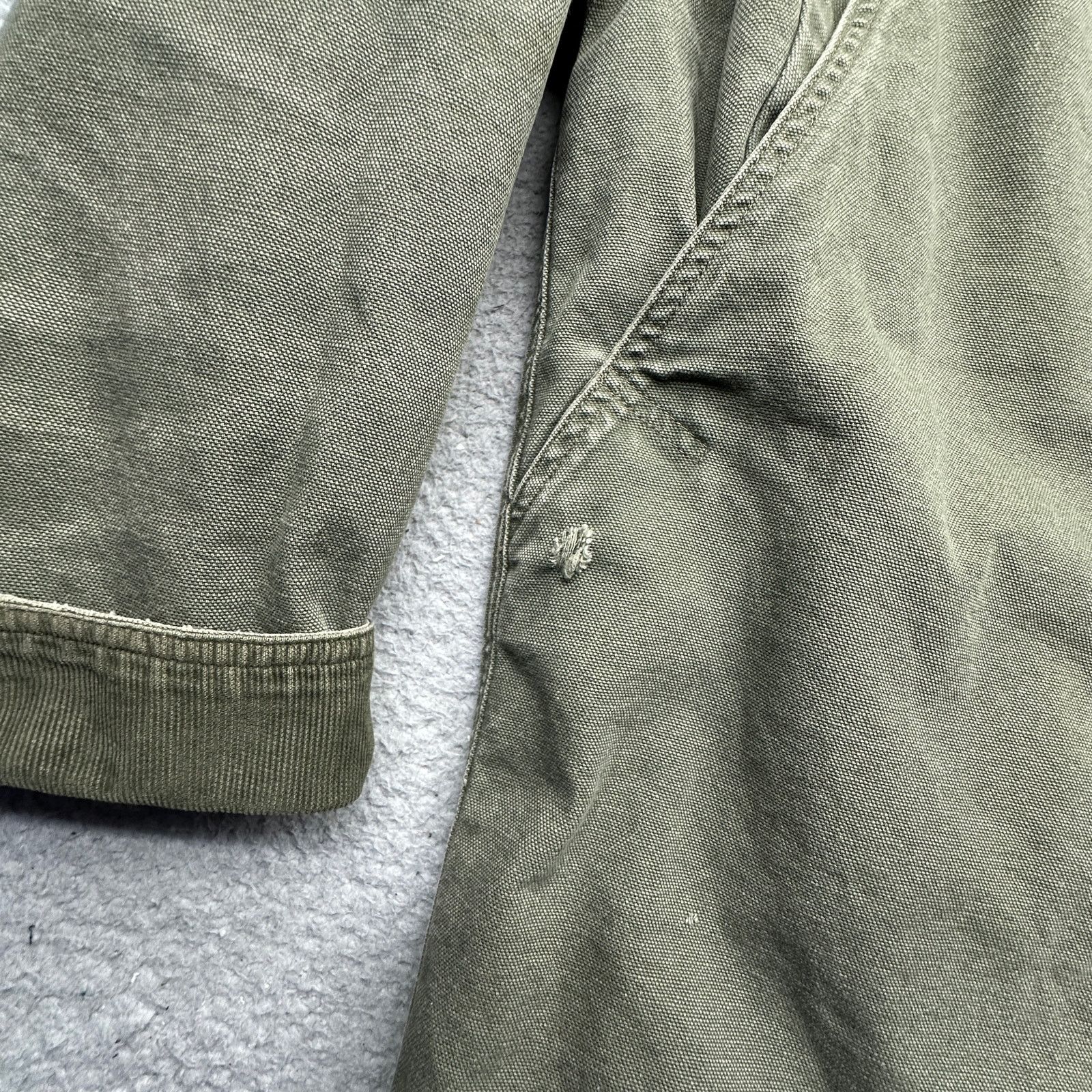L.L. Bean LL Bean JX75 Primaloft Plaid Lined Canvas Barn Coat Mens XL Size US XL / EU 56 / 4 - 16 Thumbnail