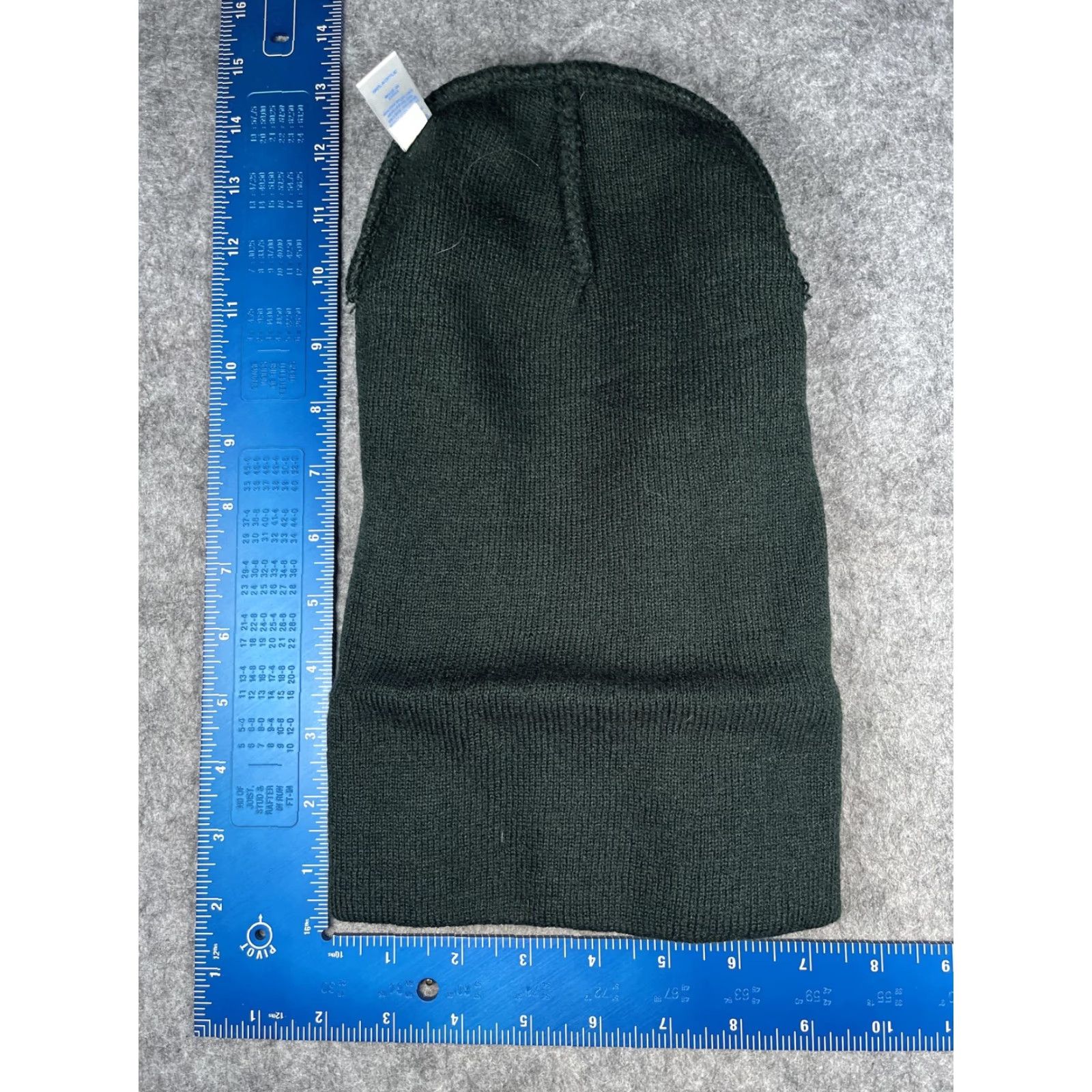 Port & Company Port & Company Hat Beanie Mens One Size Green Knit D49 Logo Stretch Winter Size ONE SIZE - 6 Thumbnail