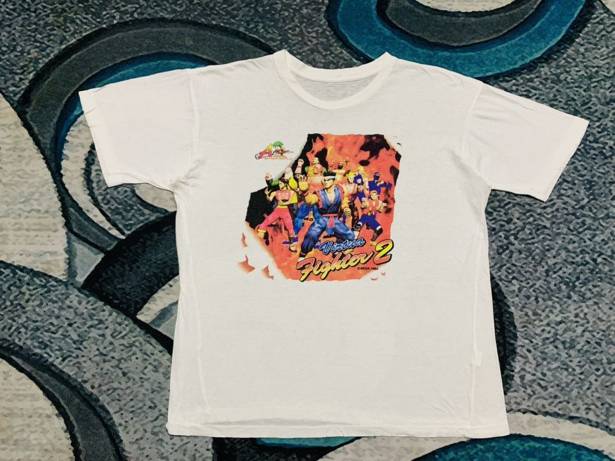 Japanese Brand LAST DROP#Vintage 90’s Virtua Fighter 2 Made In Japan Size US L / EU 52-54 / 3 - 1 Thumbnail