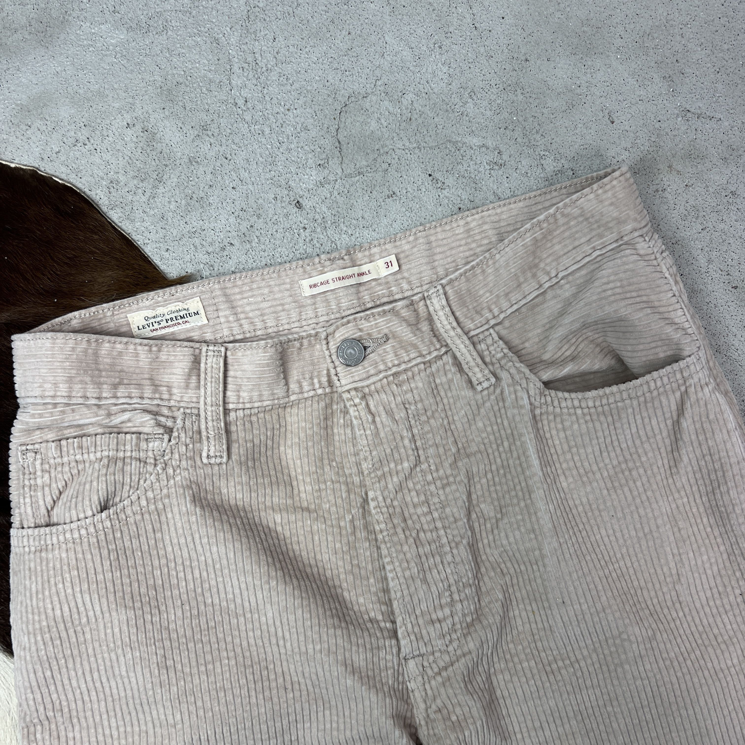 Levi's Vintage Casual Preppy Corduroy Levi's Pants Y2K Size US 31 - 2 Thumbnail