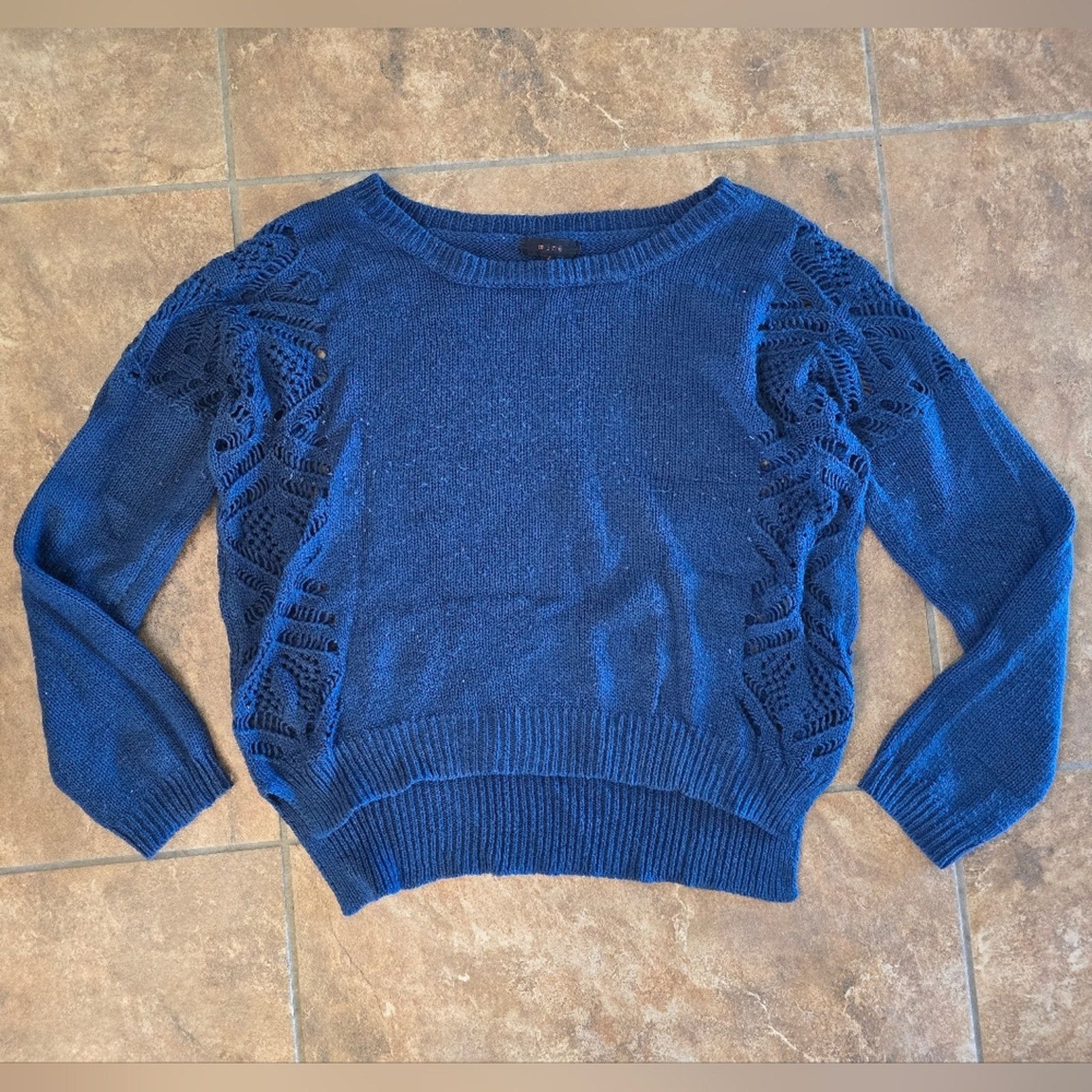 Other Navy Detailed | MINE | Knit Sweater Size L / US 10 / IT 46 - 1 Thumbnail