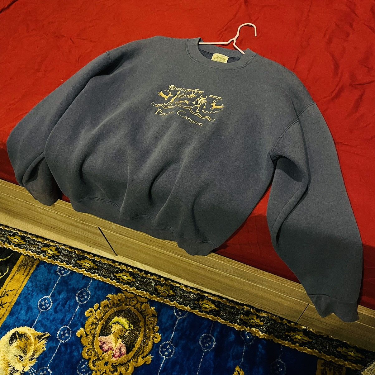 Vintage Vintage Crew Neck Sweatshirt Size US L / EU 52-54 / 3 - 1 Thumbnail